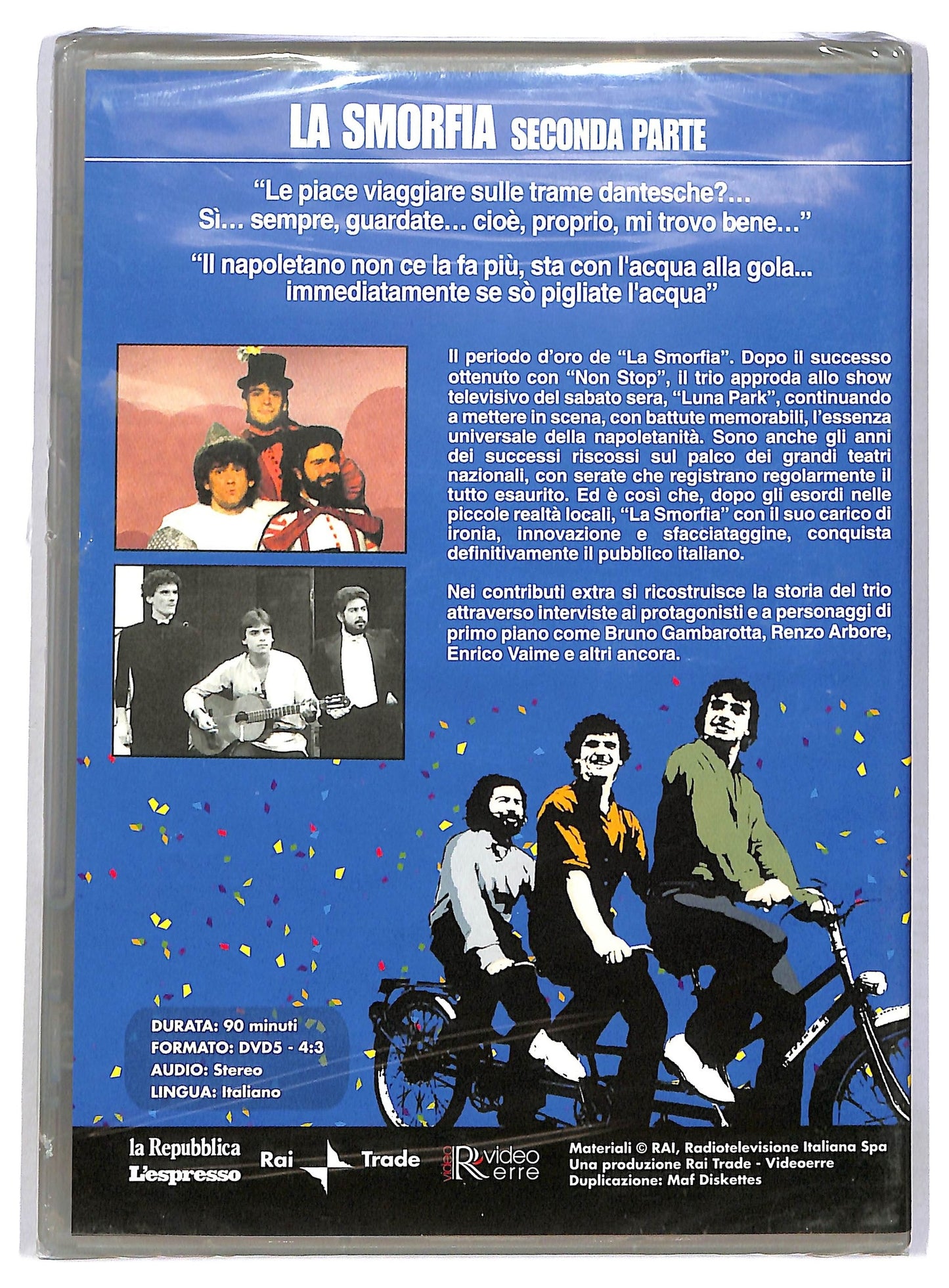 EBOND La smorfia seconda parte  EDITORIALE  DVD D785007