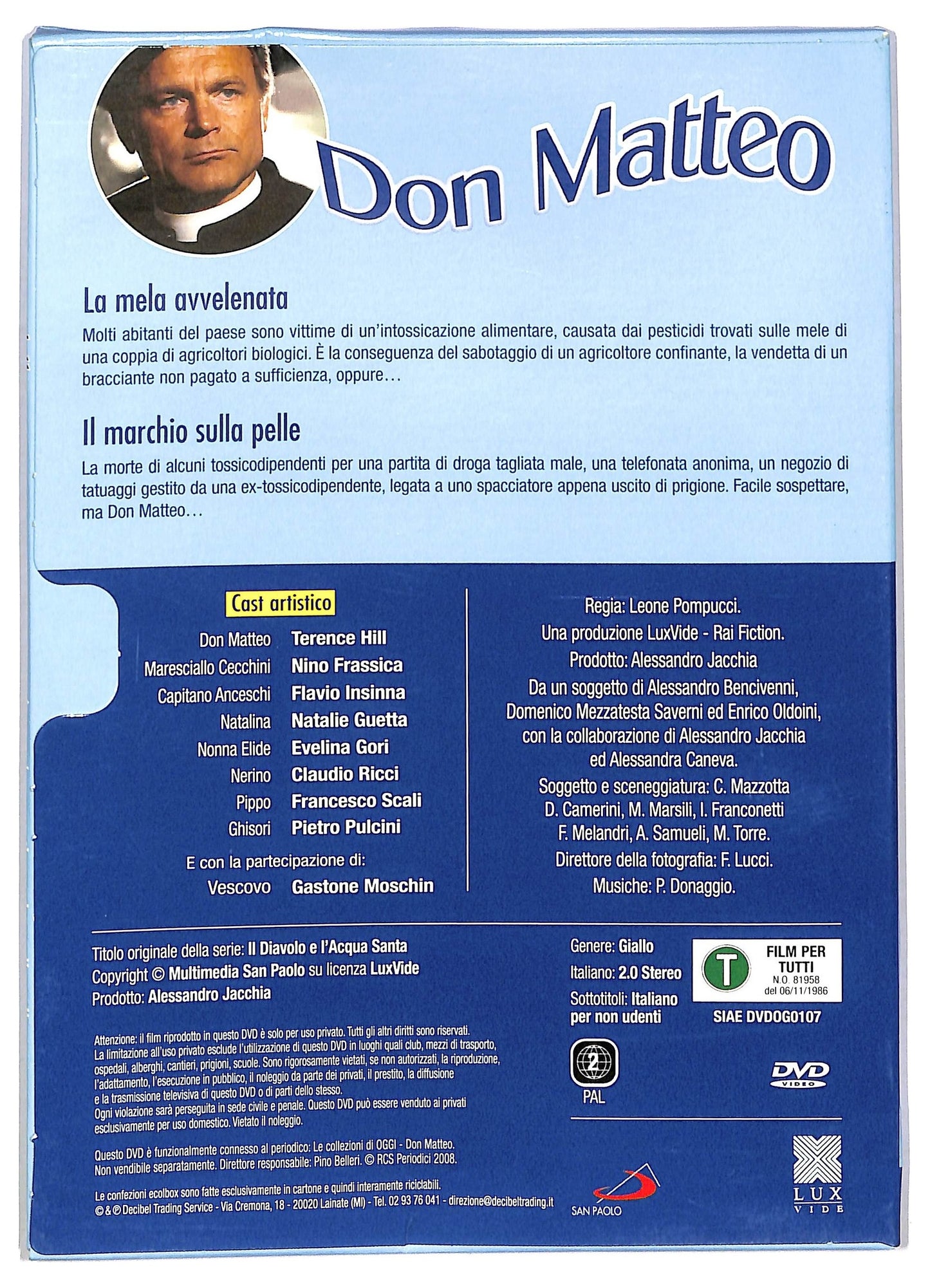 EBOND Don matteo seconda stagione vol 9 EDITORIALE DVD D785011