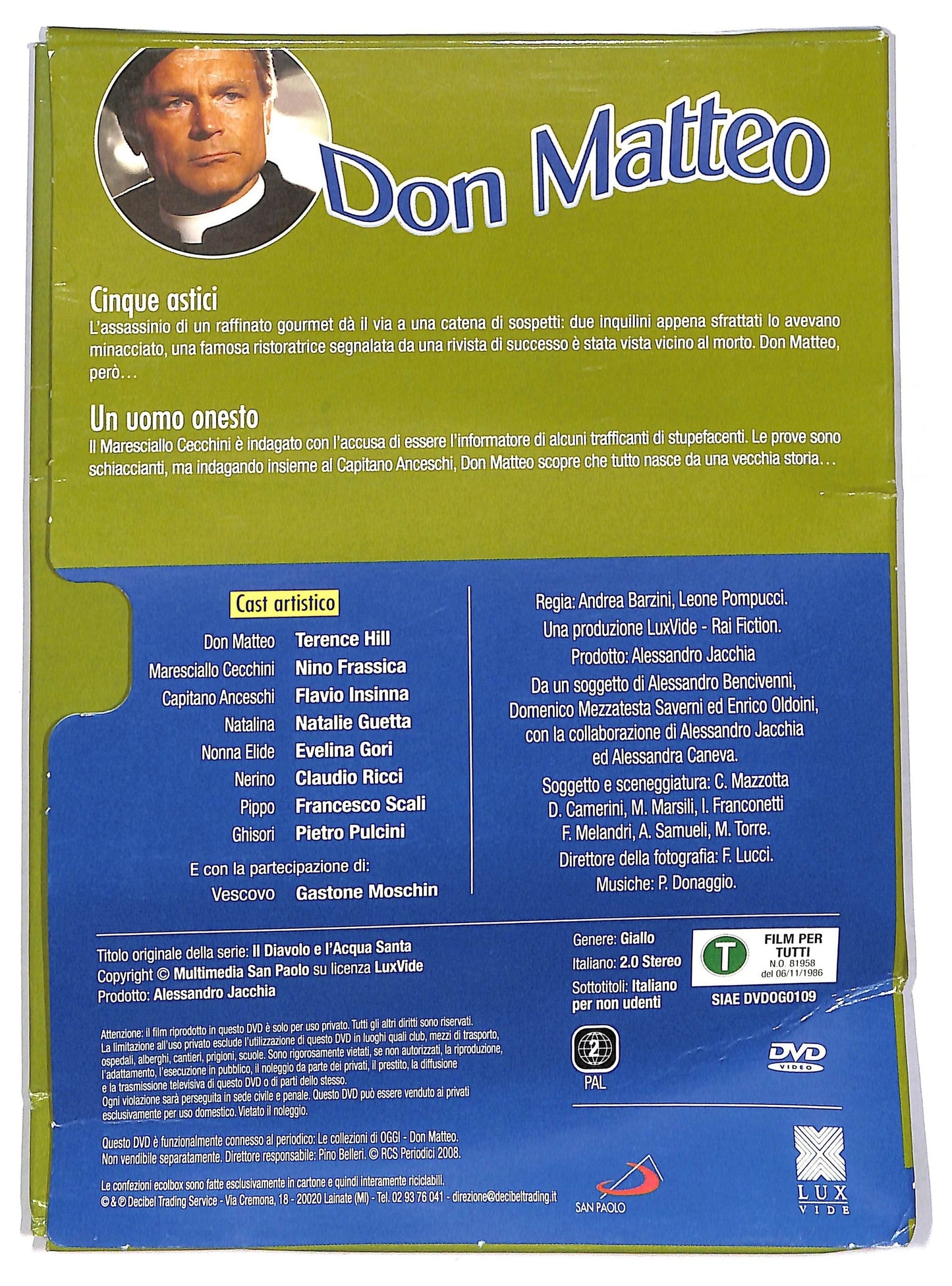 EBOND Don Matteo stagione 2 volume 11 - 2 episodi DVD D785018