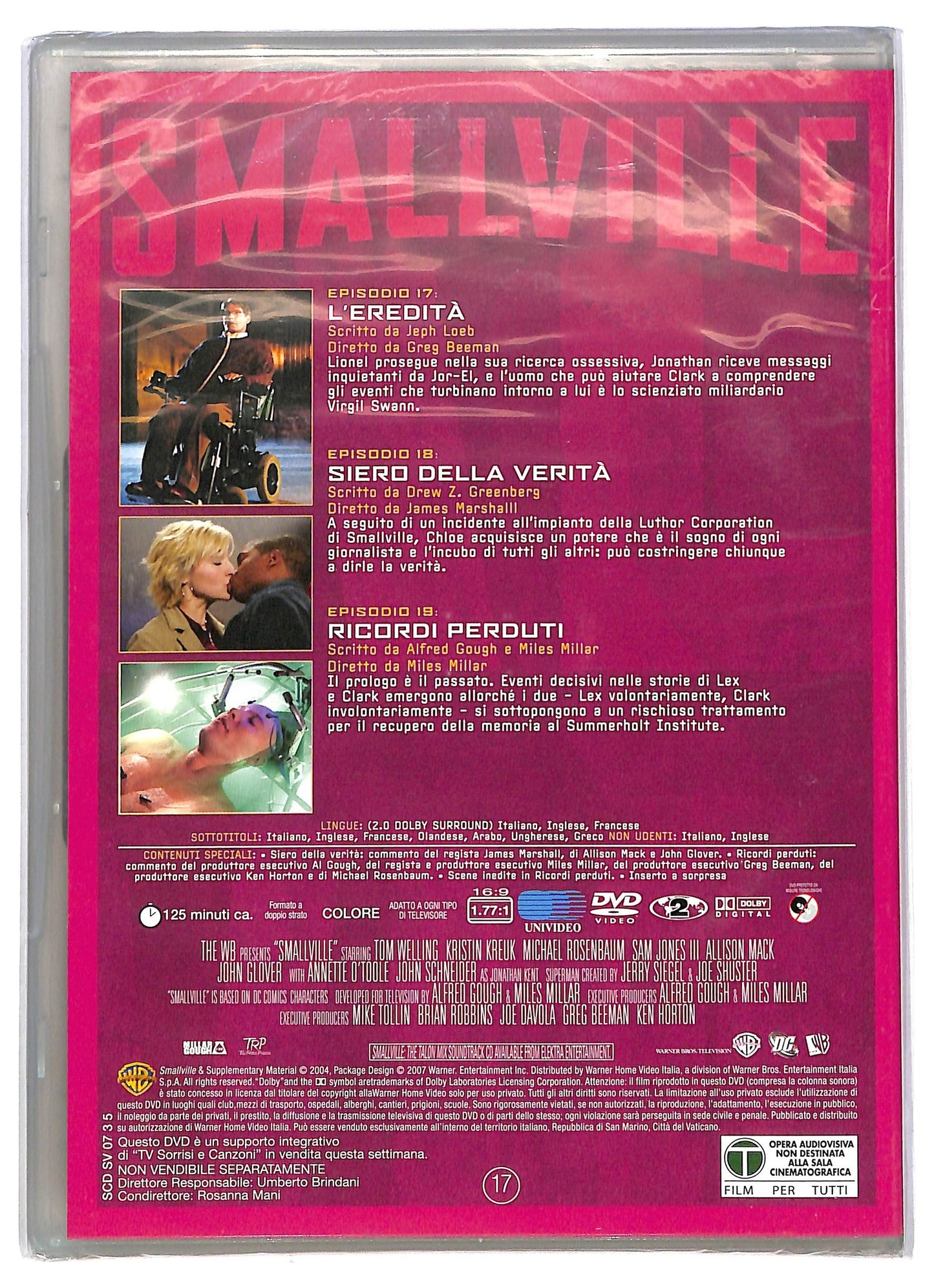 EBOND Smallville stagione 3 disco 5 EDITORIALE DVD D785029