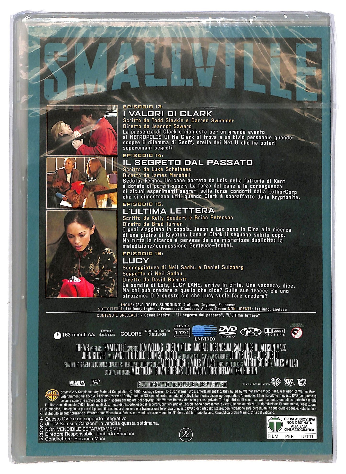 EBOND Smallville Stagione 4 Disco 4 EDITORIALE DVD D785035