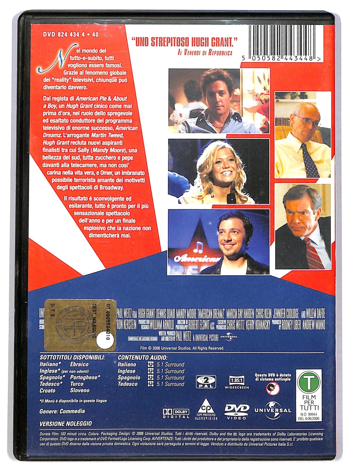 EBOND American dreamz NOLEGGIO DVD D785109