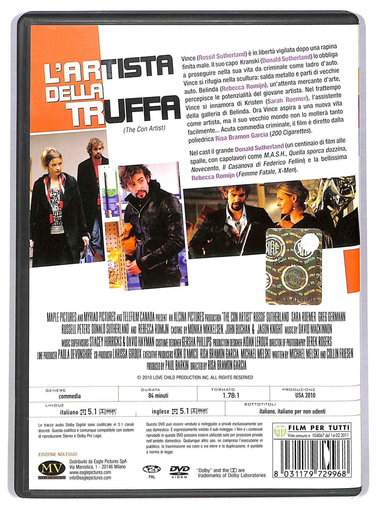 EBOND L'artista della truffa Noleggio DVD D785111