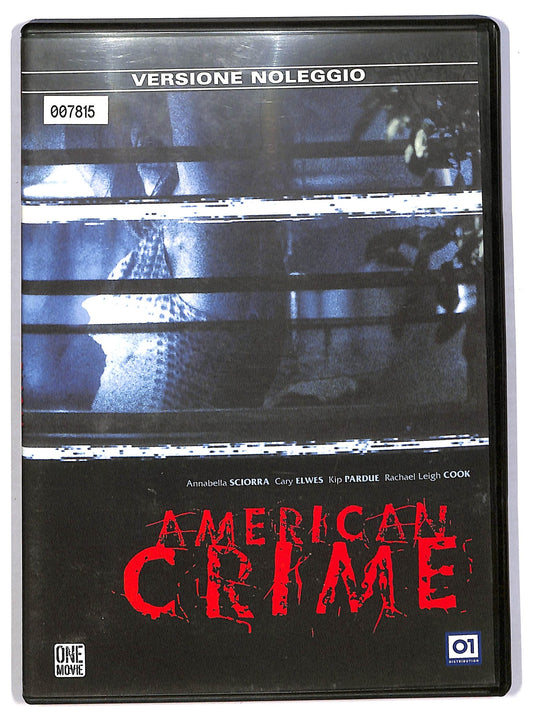 EBOND American Crime (2004) DVD Ex Noleggio D785112