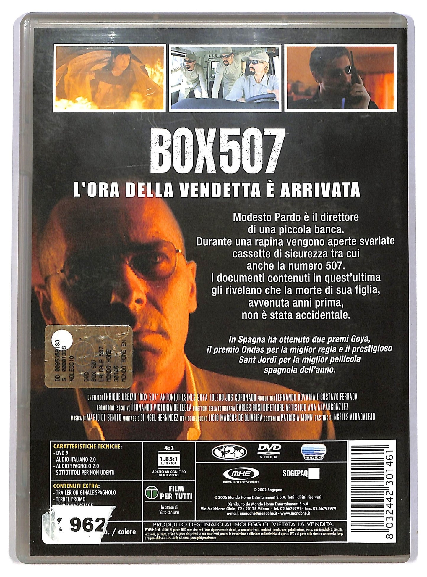 EBOND Box 507 DVD NOLEGGIO D785126