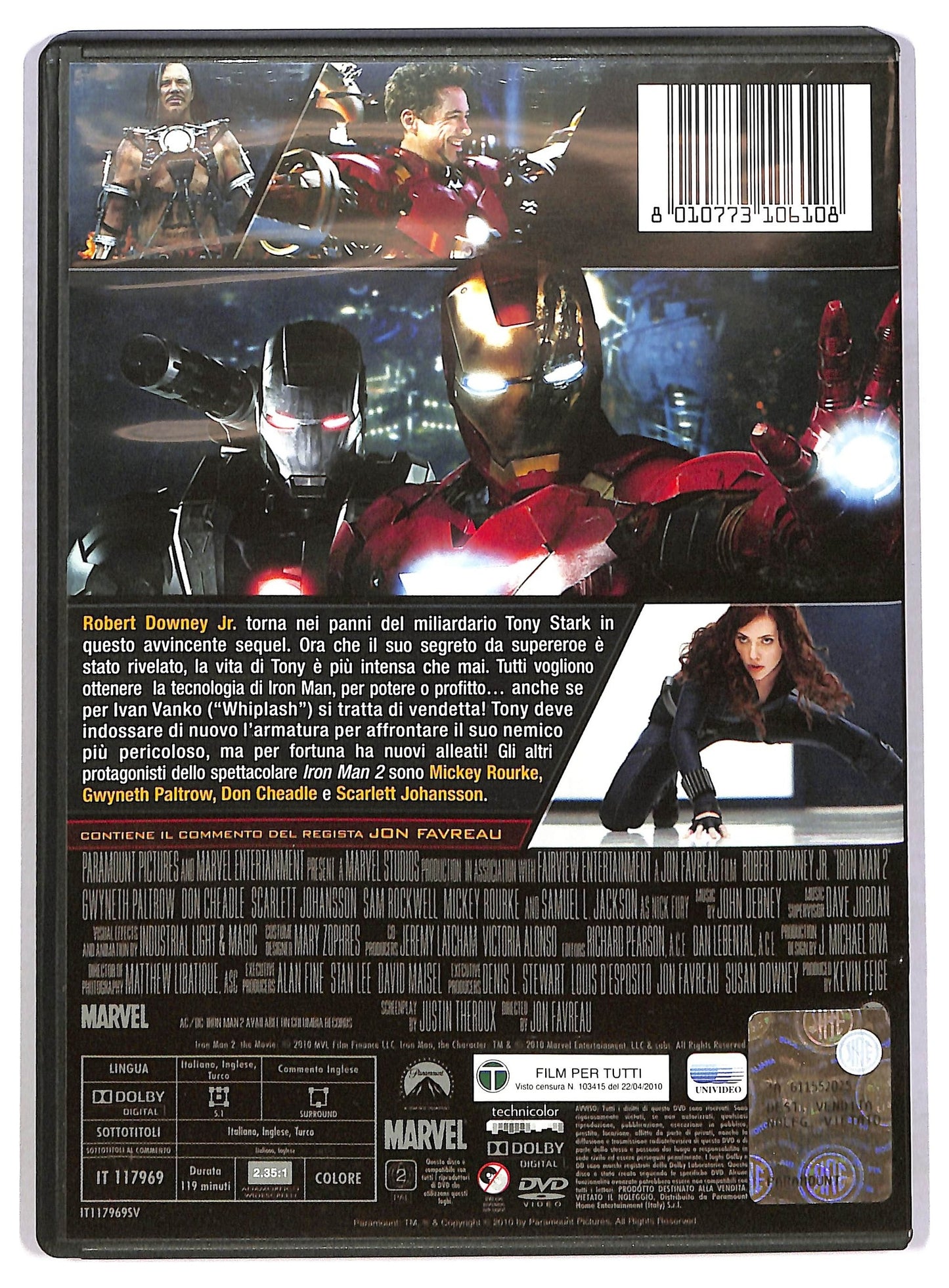 EBOND Iron Man 2 DVD D785152