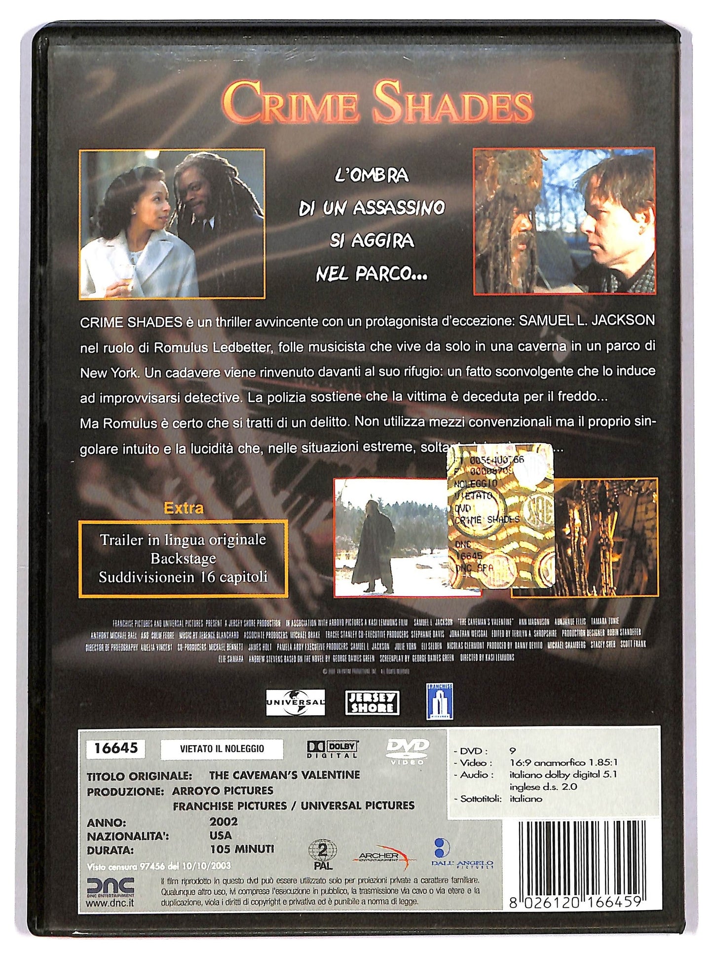 EBOND crime shades DVD D785308