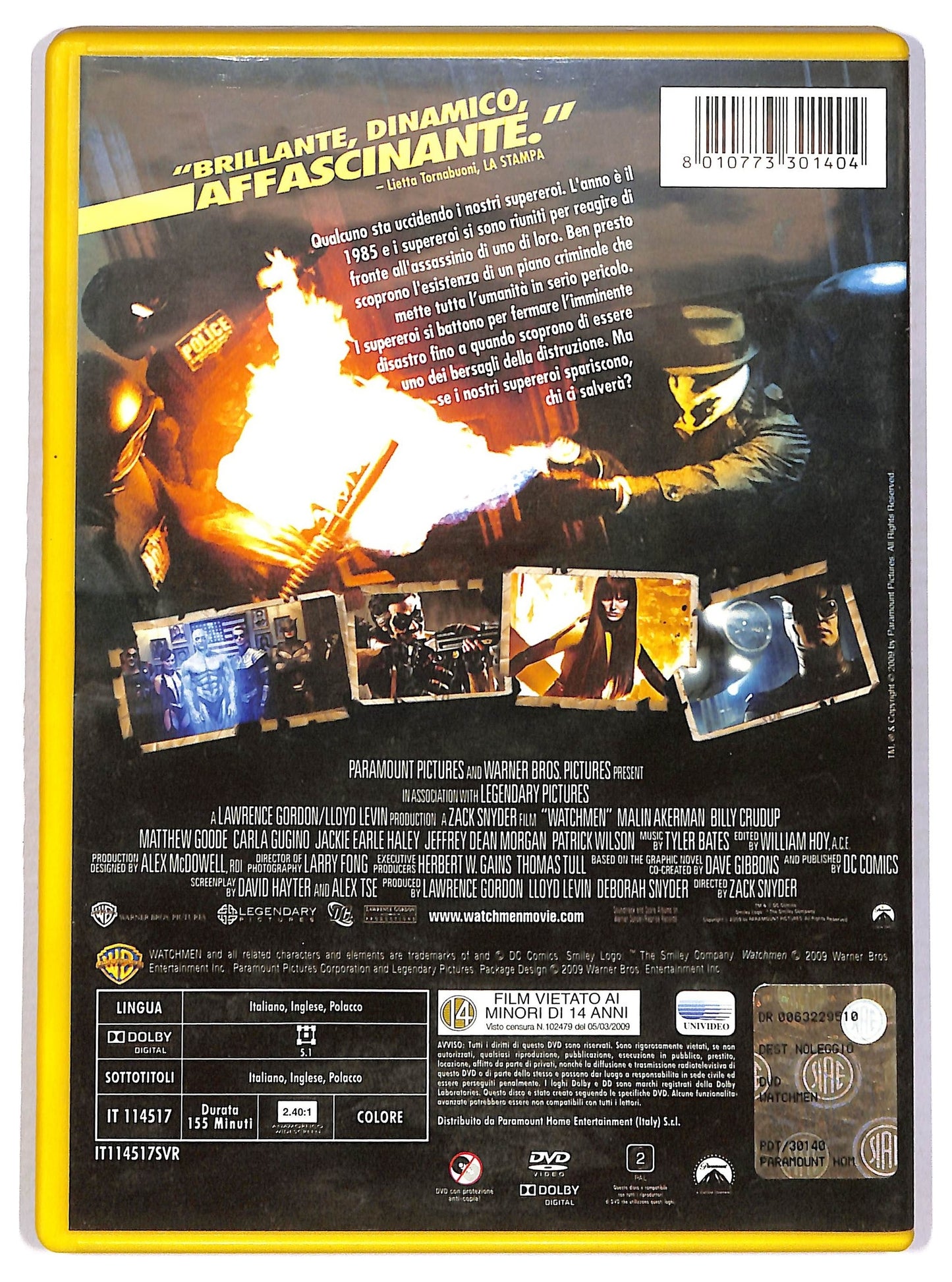 EBOND Watchmen NOLEGGIO DVD D785350