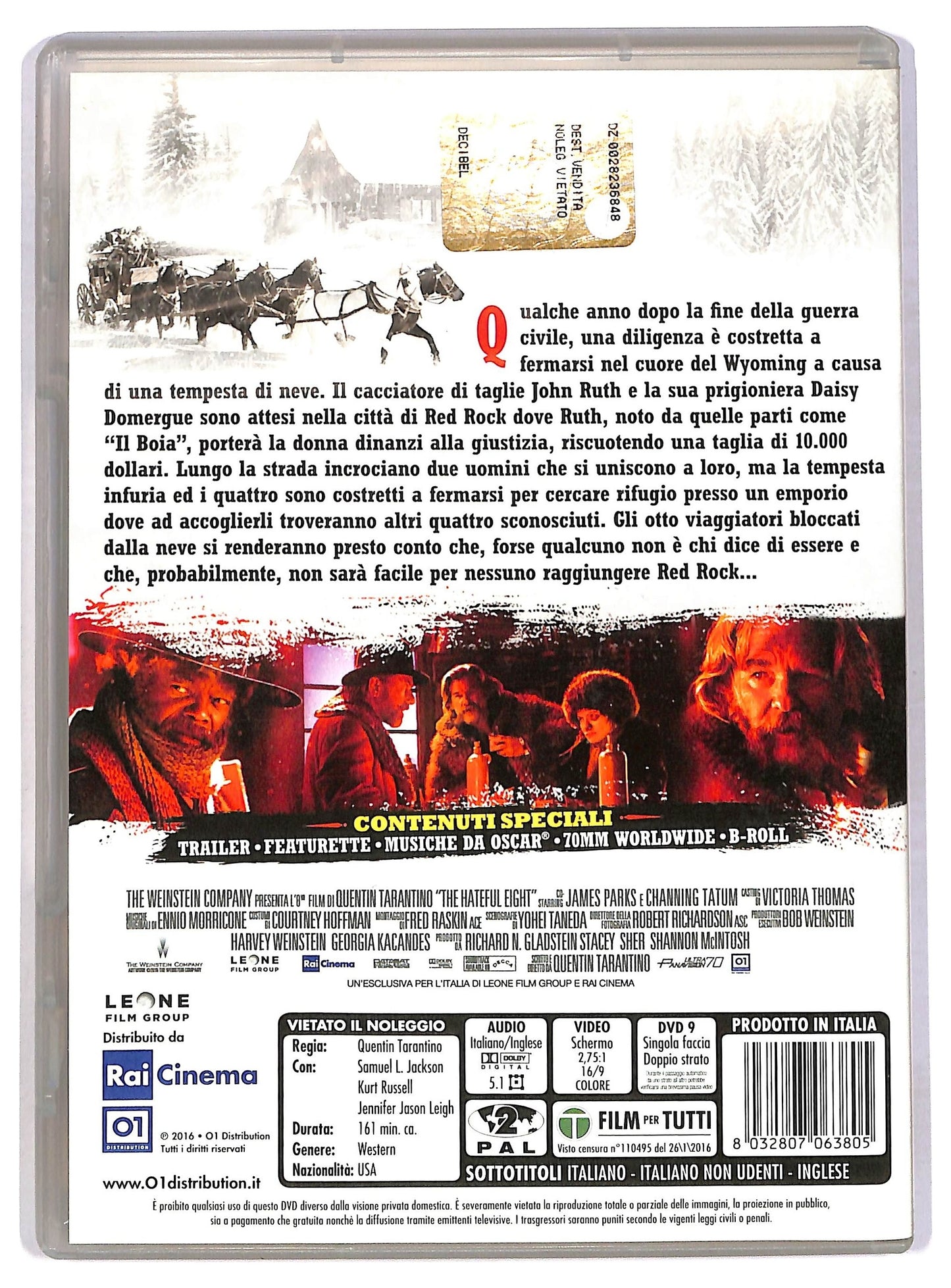 EBOND the hateful eight DVD D785361