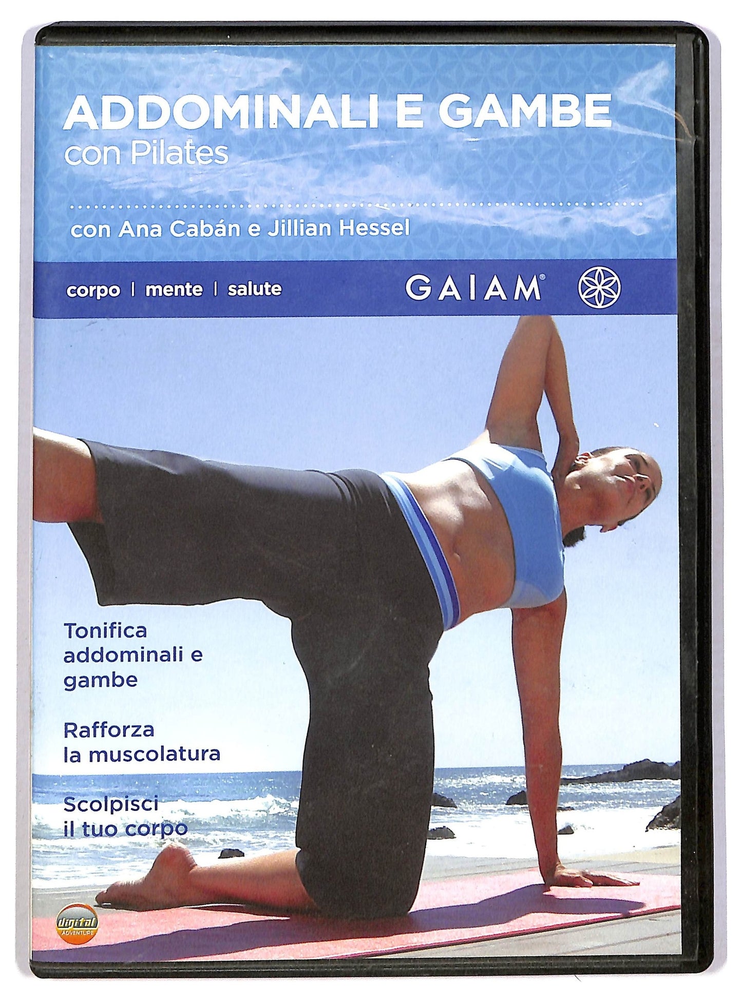 EBOND Addominali e gambe con pilates DVD D785431