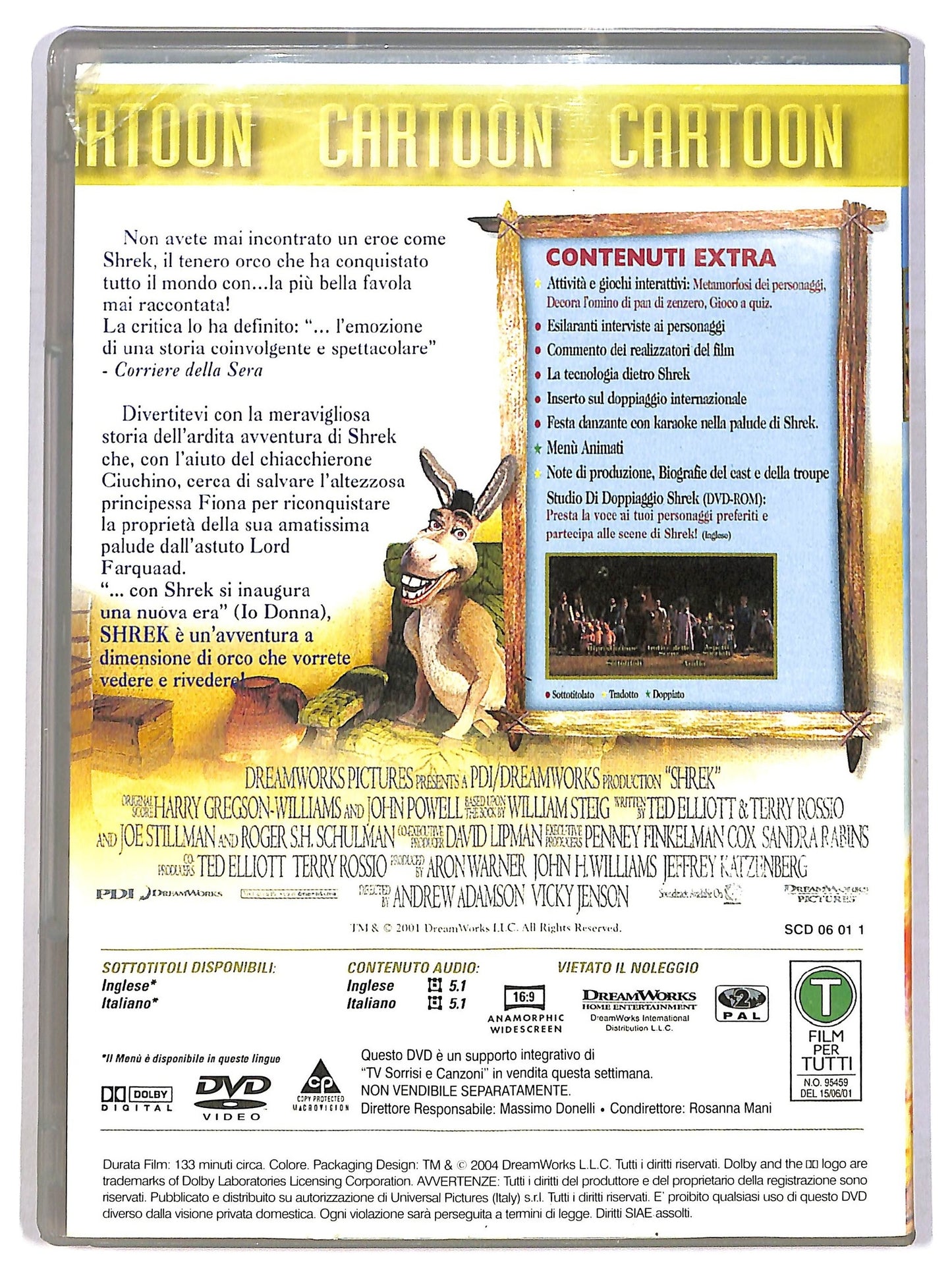 EBOND Shrek EDITORIALE DVD D785441