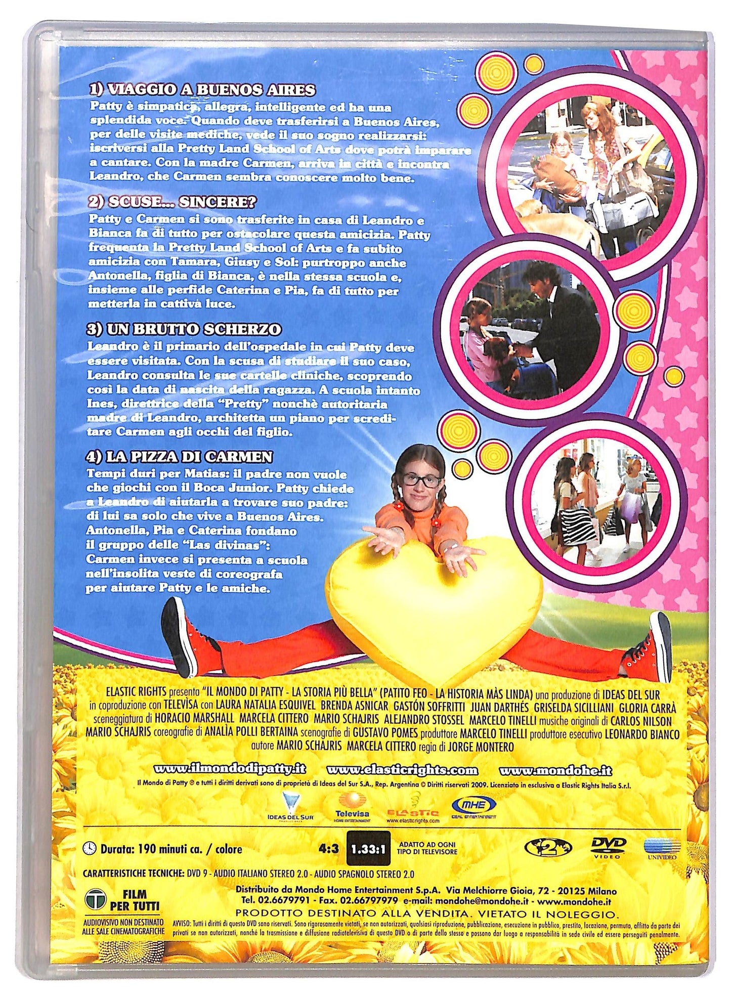 EBOND Il mondo di patty vol 1 episodi 1 - 4 EDITORIALE DVD D785461