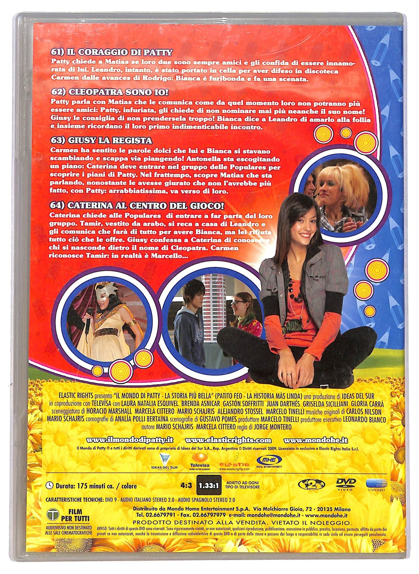 EBOND Il mondo di Patty volume 16 episodi 61 - 64 EDITORIALE DVD D785517