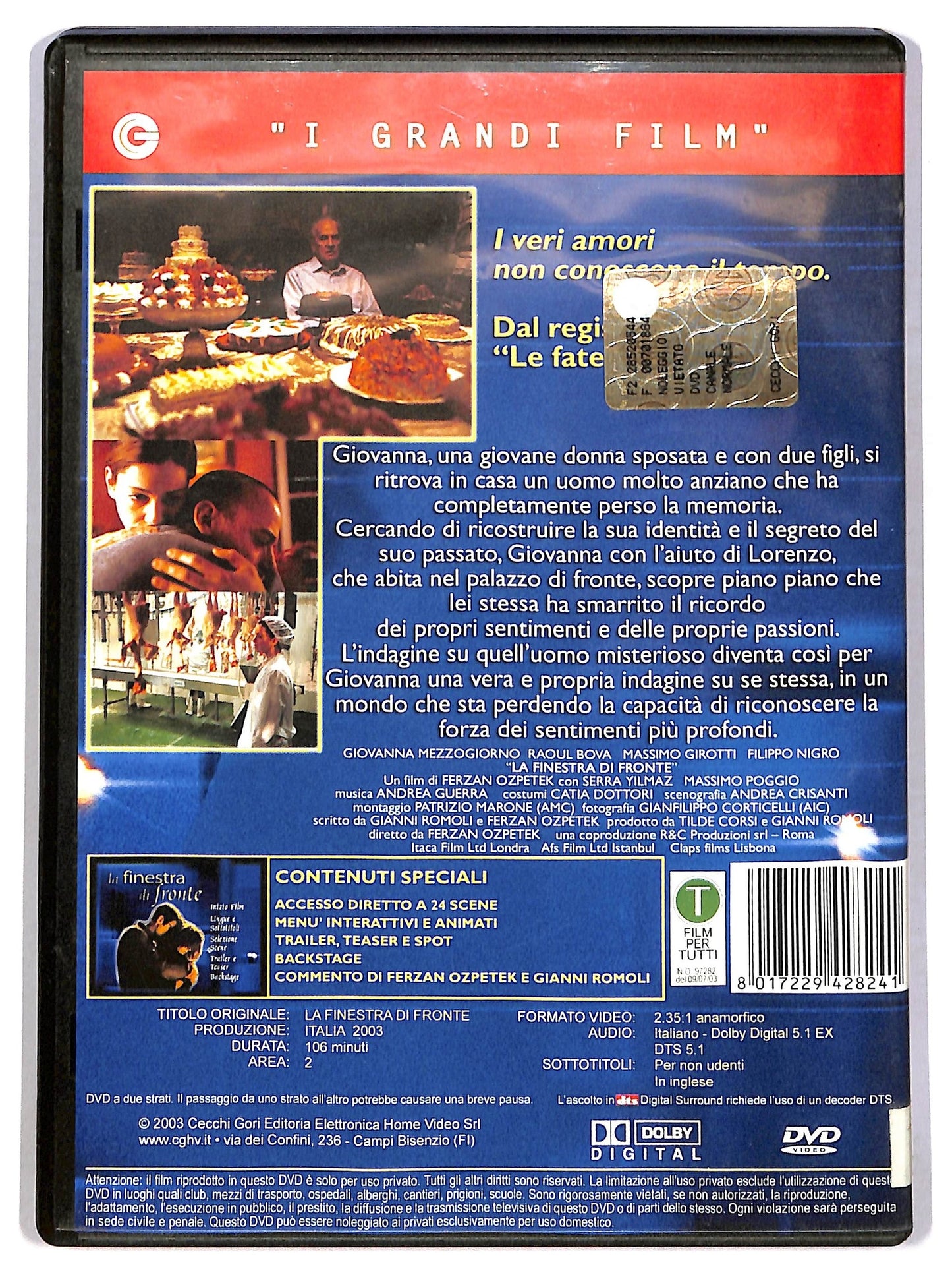 EBOND La finestra di fronte DVD D785553