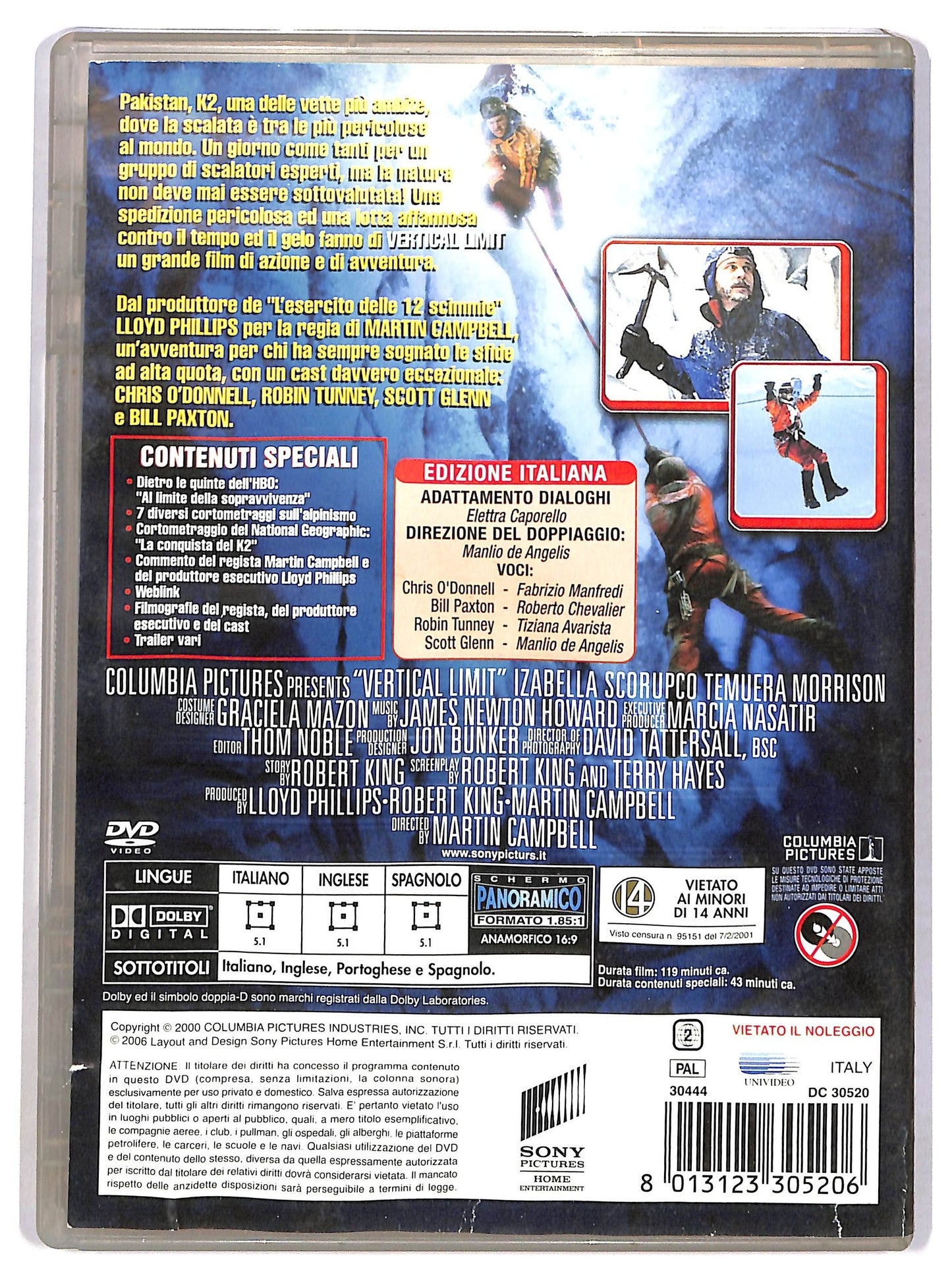 EBOND Vertical Limit DVD D785559