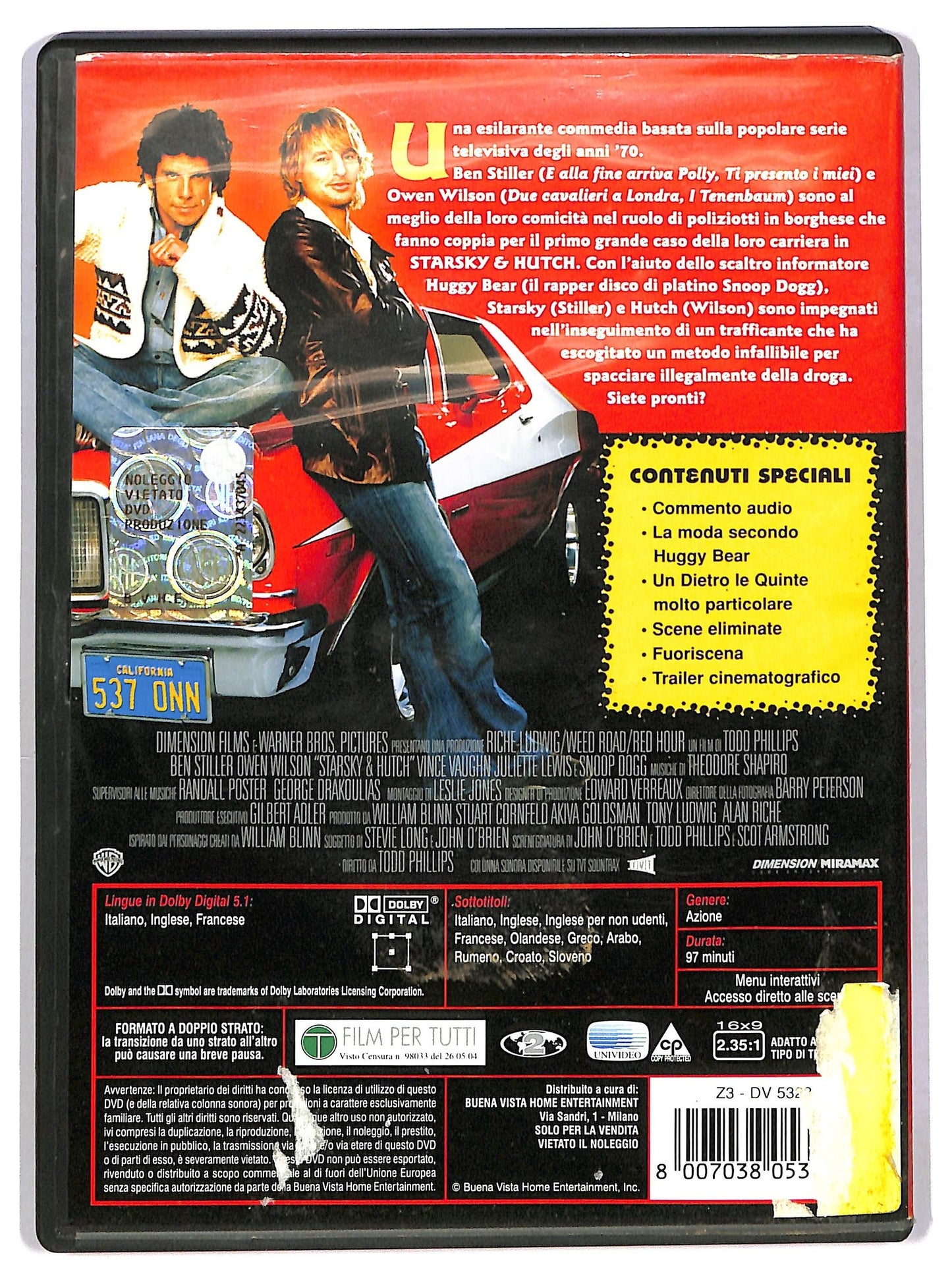 EBOND starsky & hutch DVD D785627