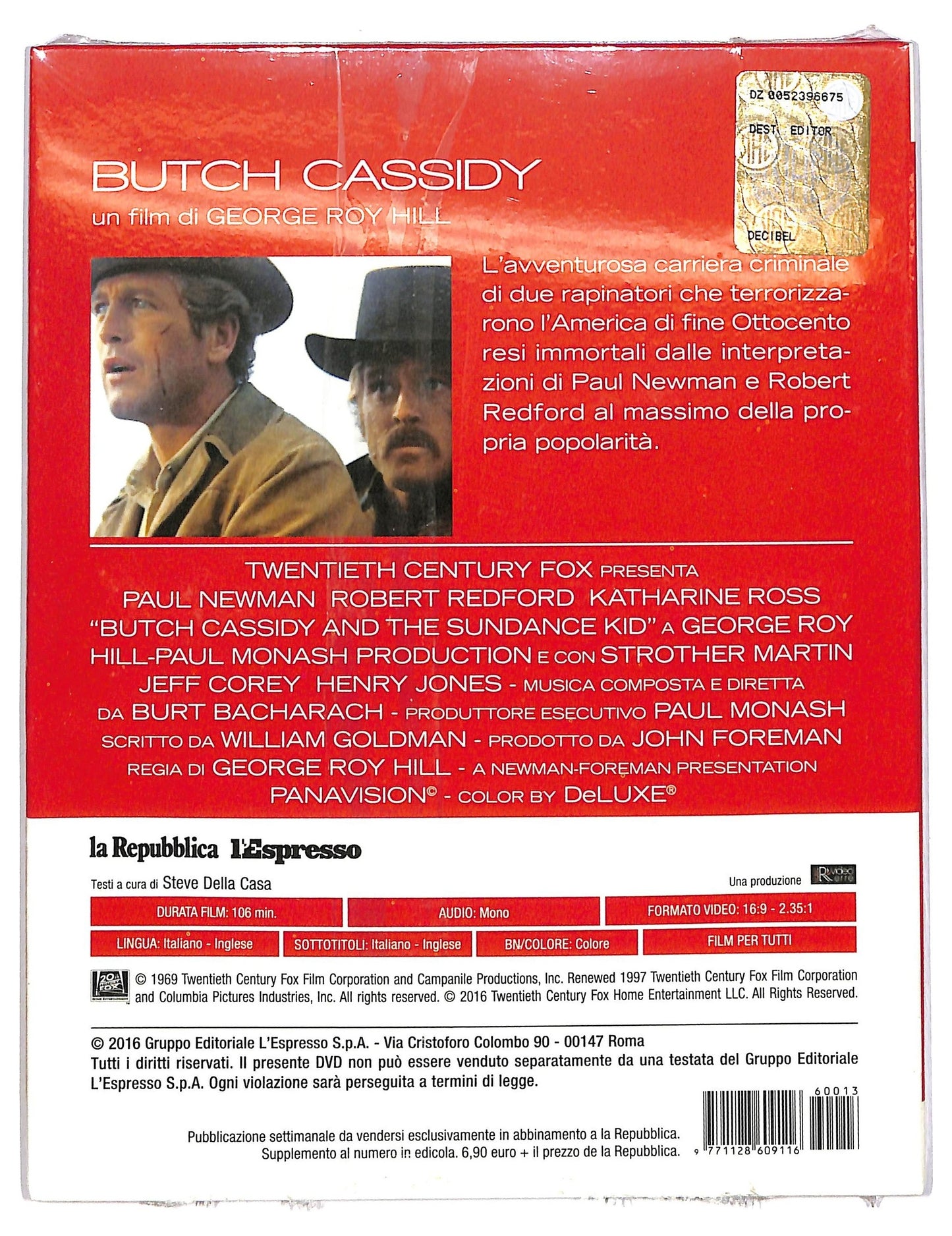 EBOND butch cassidy EDITORIALE DVD D785633