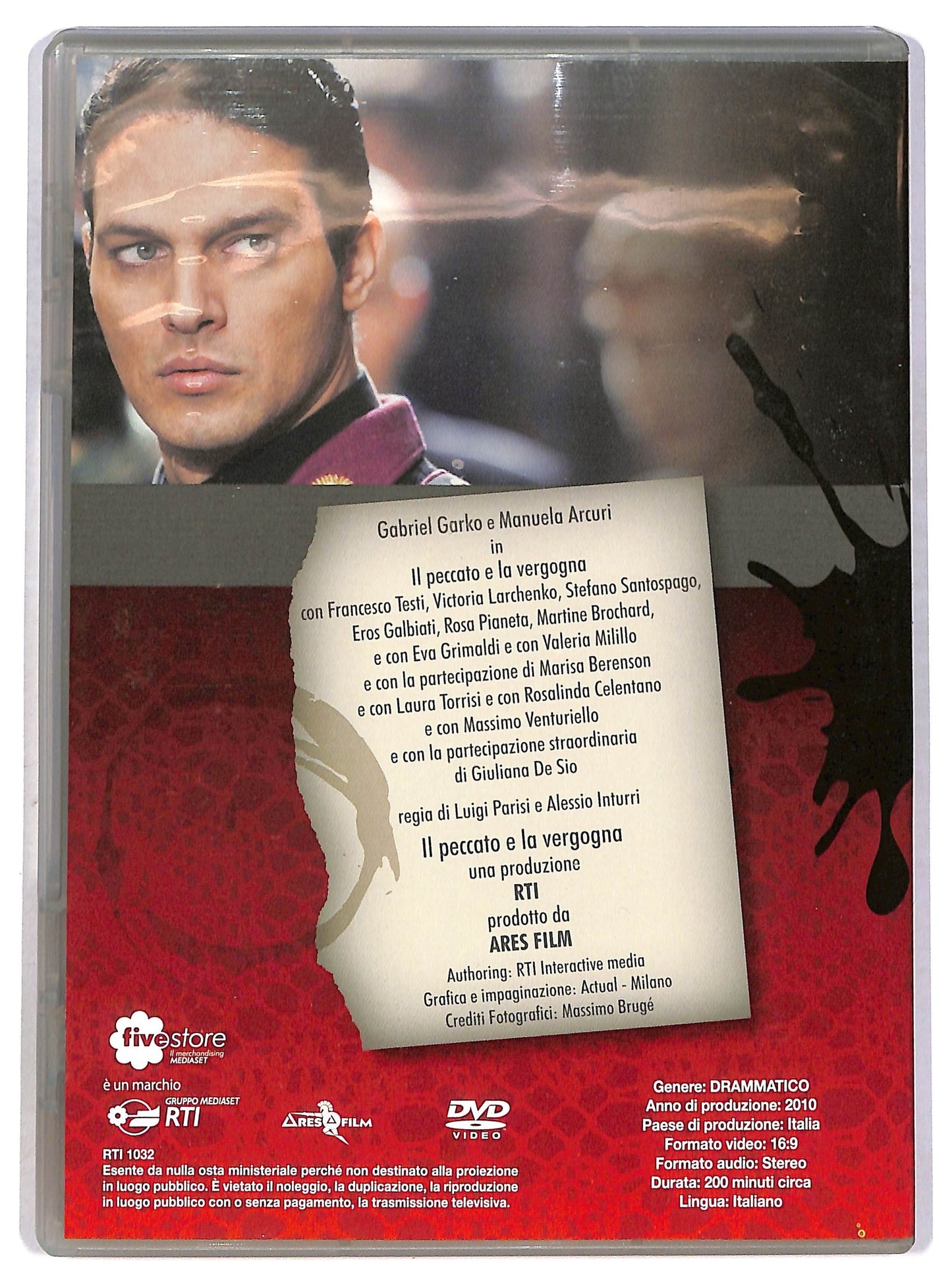 EBOND Il peccato e la vergogna episodio 5 - 6 DVD EDITORIALE D785702