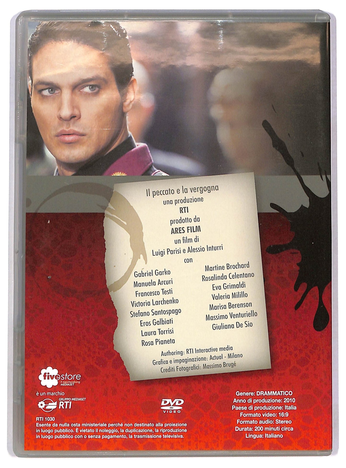 EBOND Il peccato e la vergogna episodi 1 e 2 EDITORIALE DVD D785731