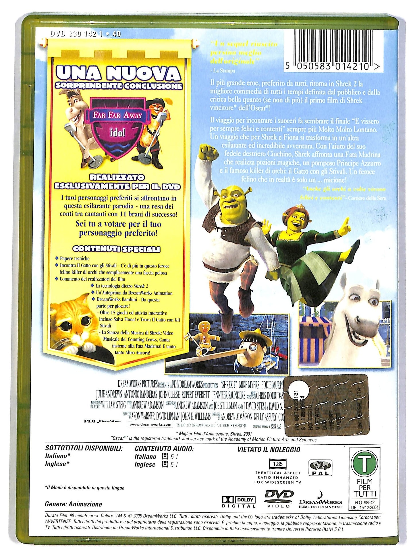 EBOND Shrek 2 DVD D786035