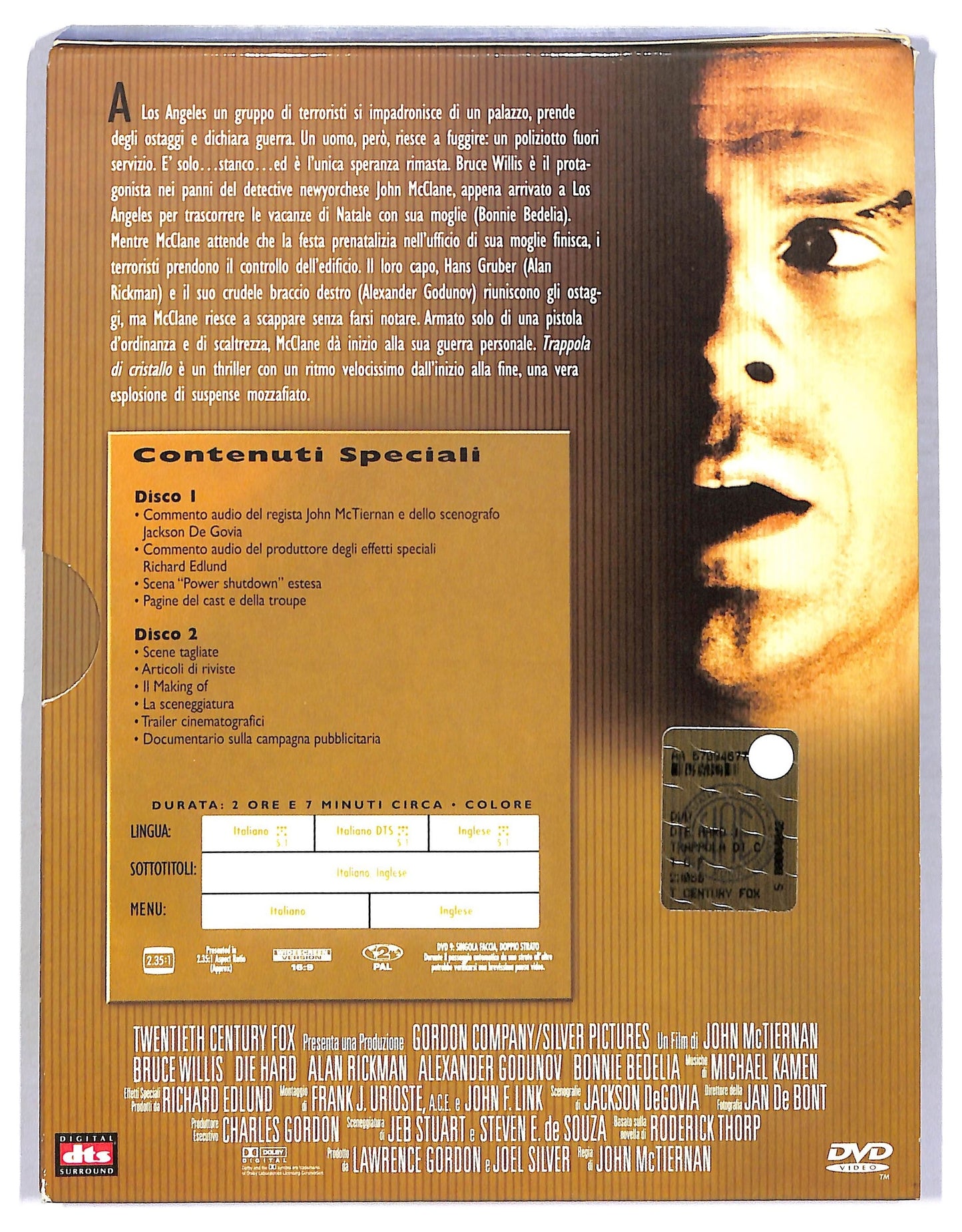 EBOND Die Hard - Trappola Di Cristallo (special Edition 2 DVD) Digipack D786045