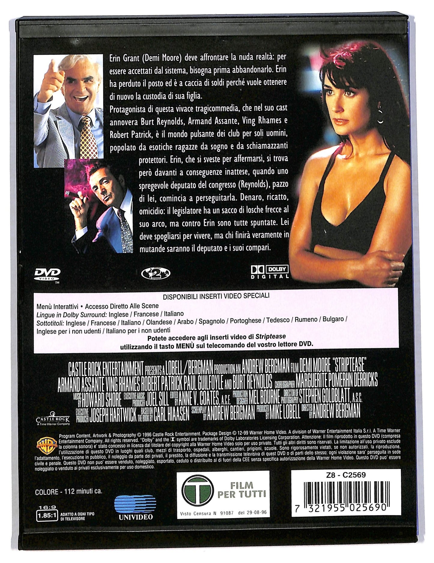 EBOND STRIPTEASE DVD EDIZIOINE SNAPPER D786135