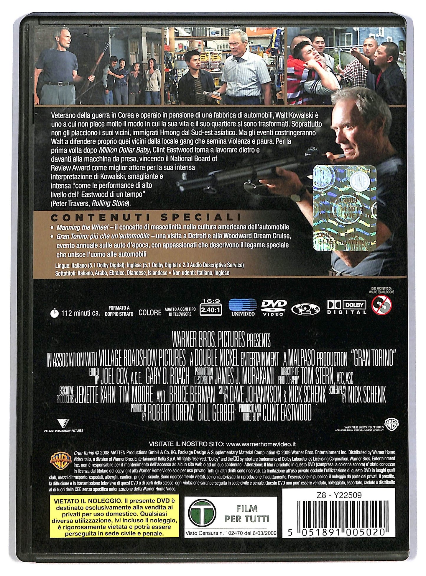 EBOND gran torino DVD D786144