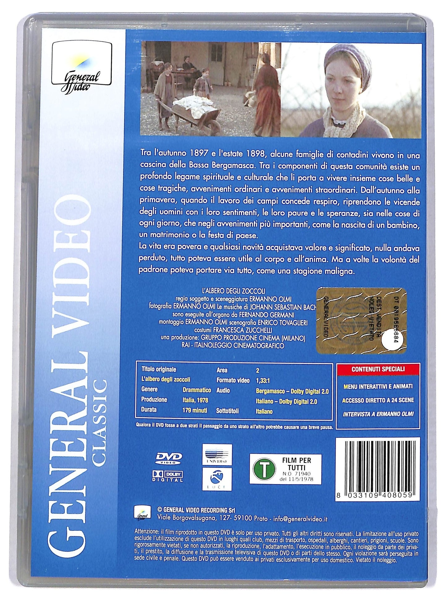 EBOND L'albero degli zoccoli DVD D786145