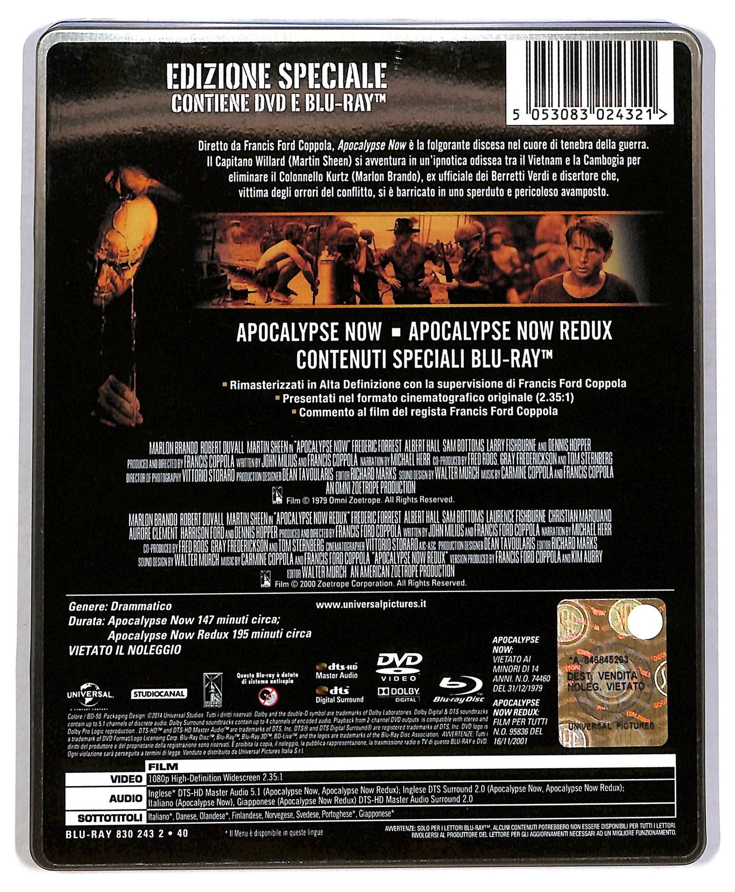 EBOND Apocalypsw now LIMITED EDITION BLURAY  BLURAY BLURAY D786316