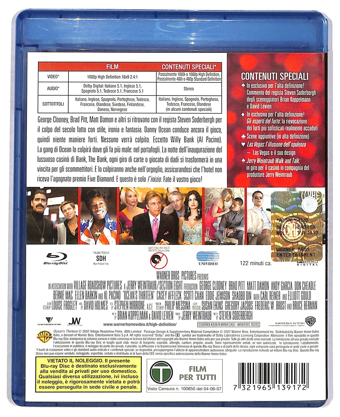 EBOND Ocean'S Thirteen  BLURAY D786320