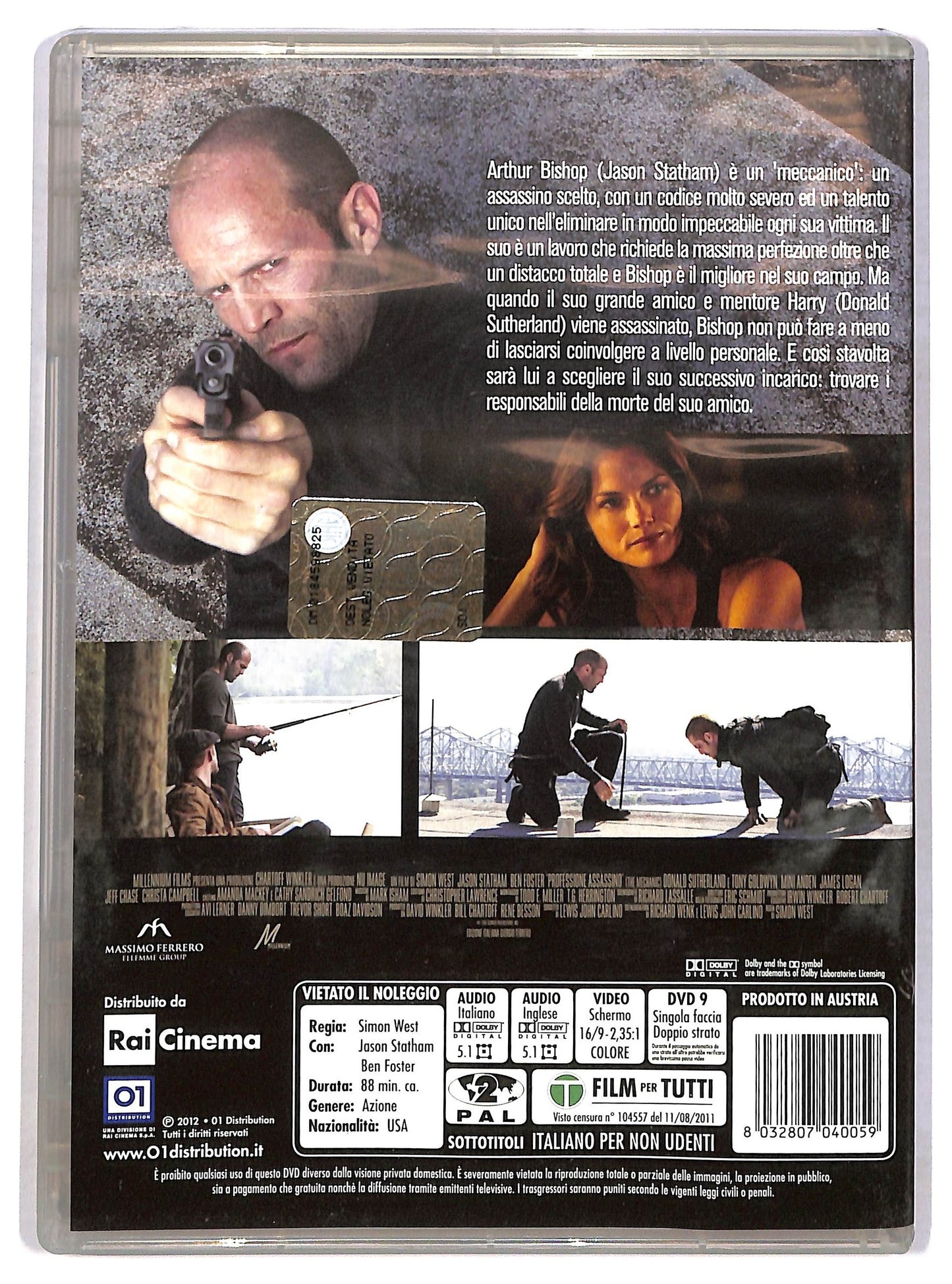 EBOND The Mechanic - Professione Assassino  DVD D786341