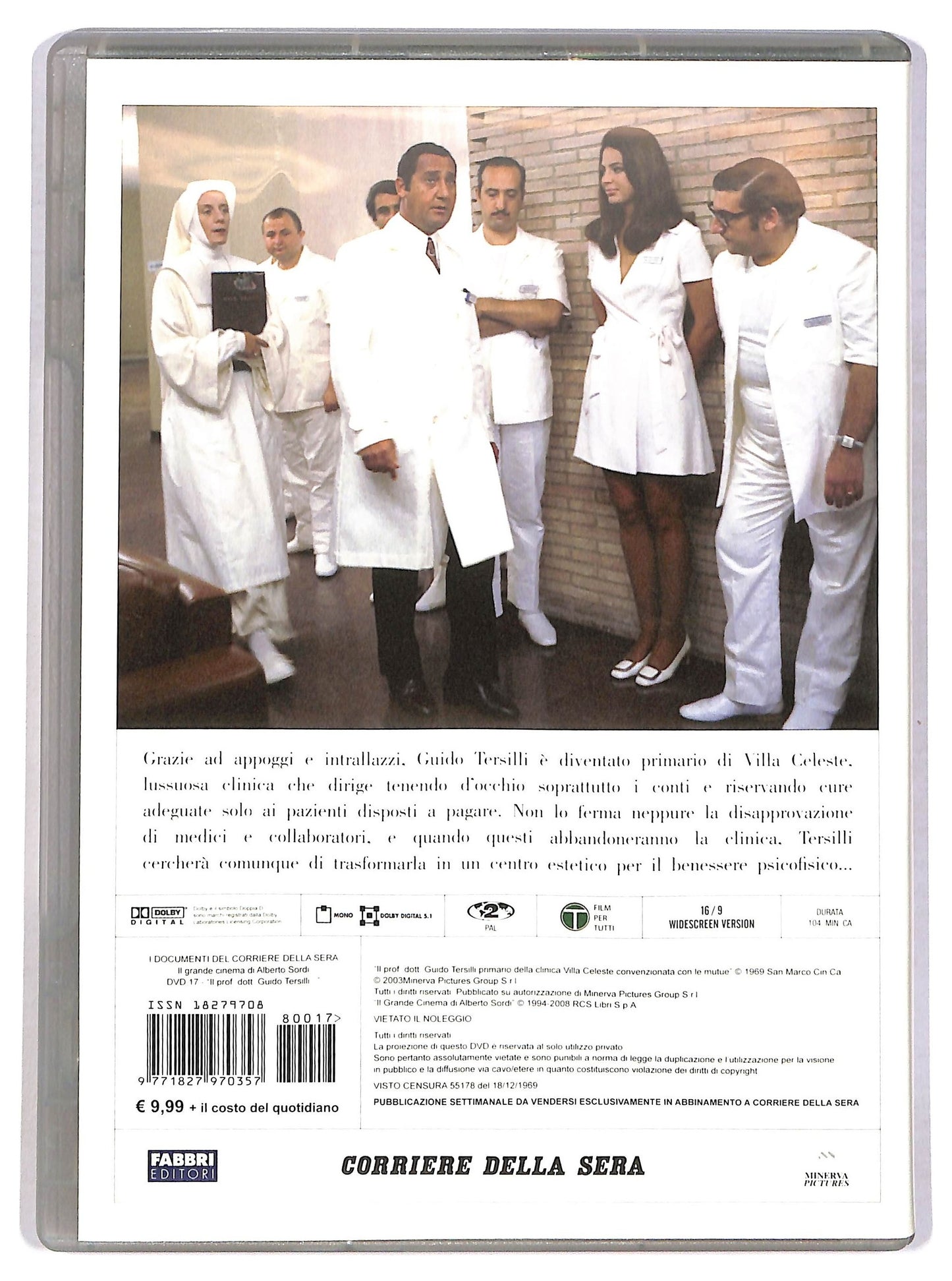 EBOND Alberto Sordi Vol.17 - Il prof. dott Giudo Tersilli EDITORIALE DVD D786451