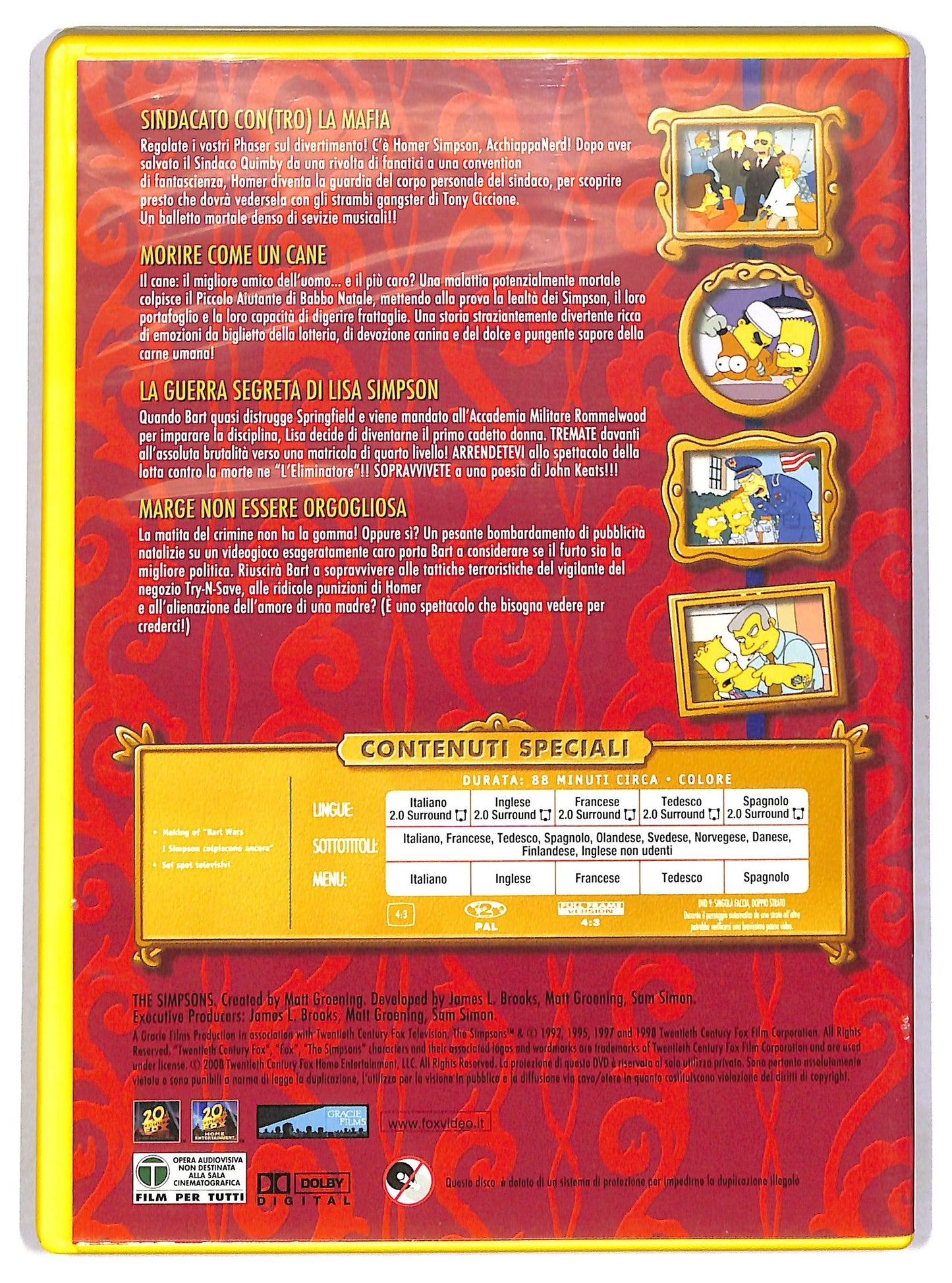 EBOND Bart Wars I Simpson colpiscono ancora EDITORIALE DVD D786512