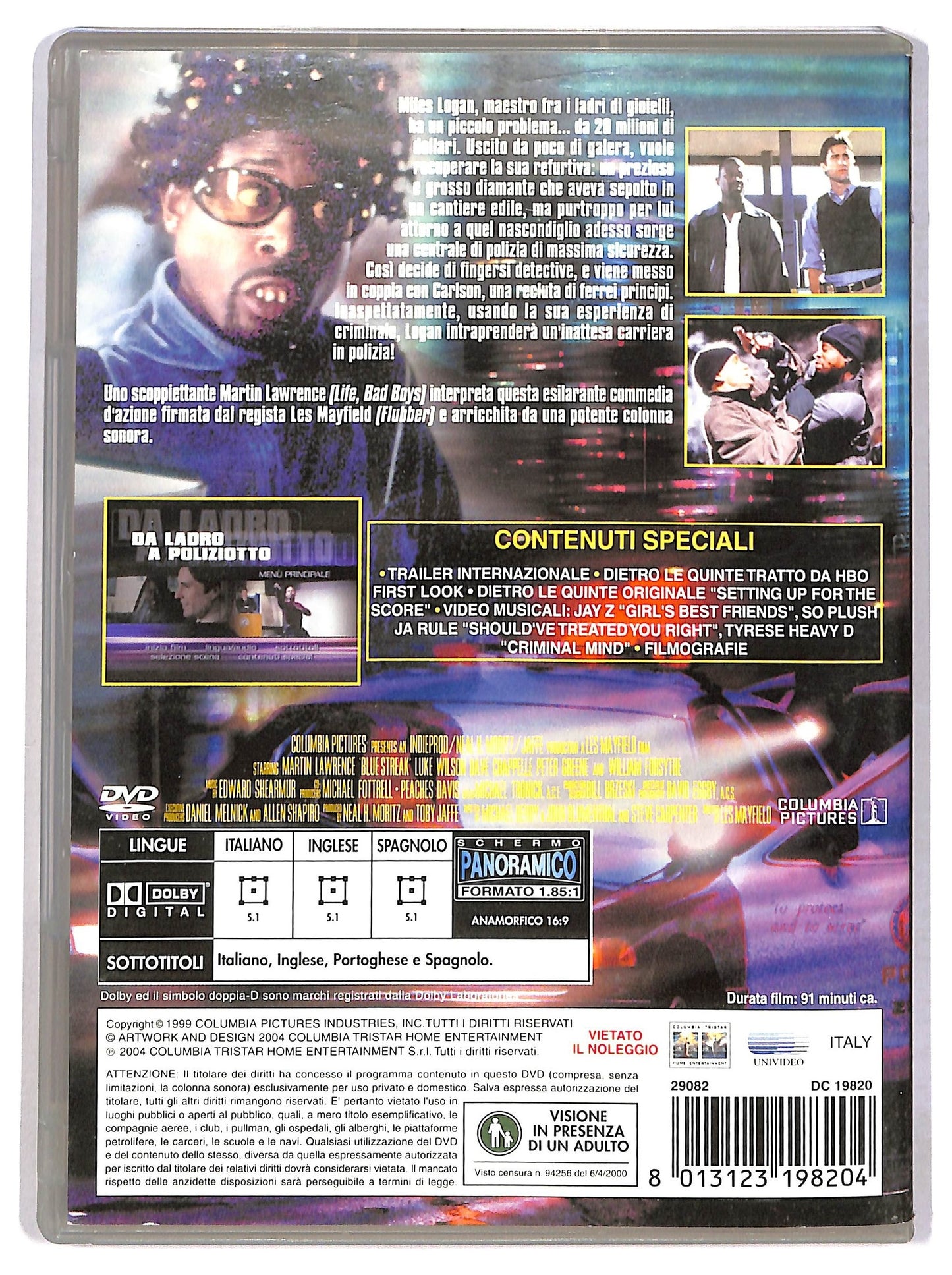EBOND Da Ladro a Poliziotto  DVD D786521