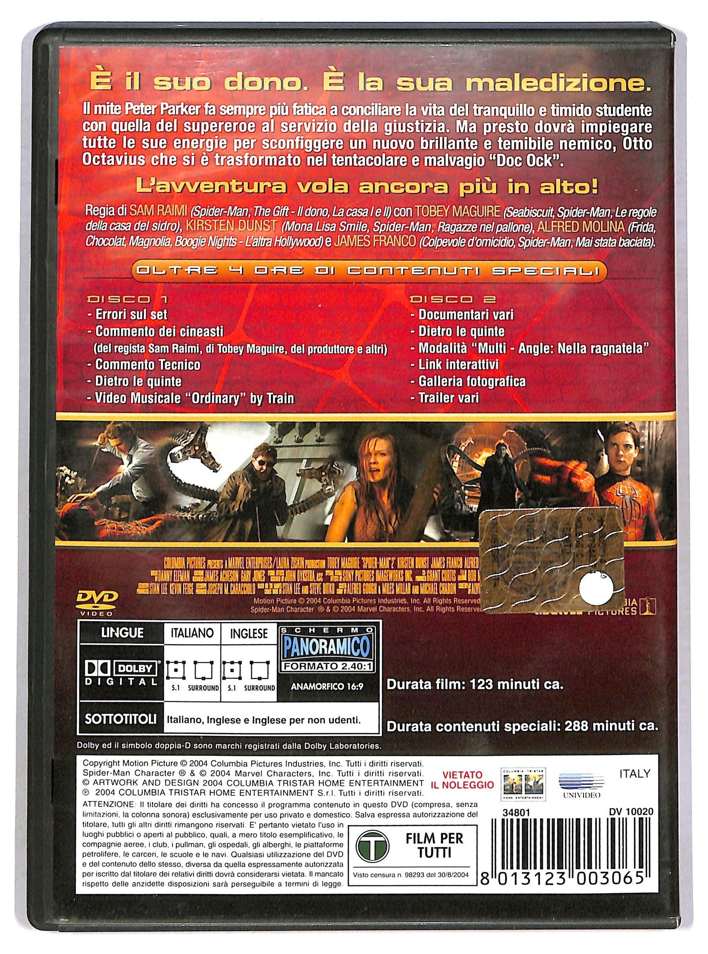 EBOND Spider-Man 2 - 2 dischi DVD D786557