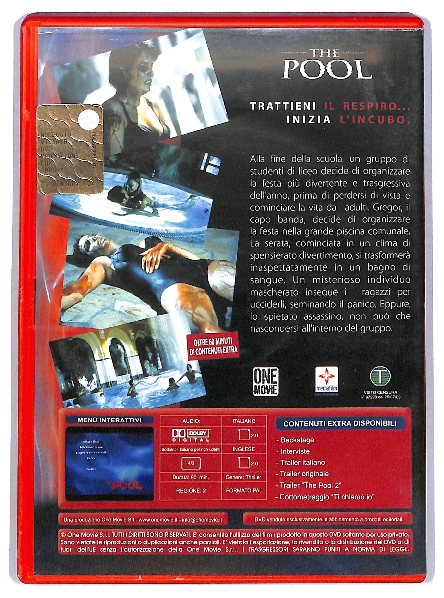 EBOND The Pool EDITORIALE DVD D786629