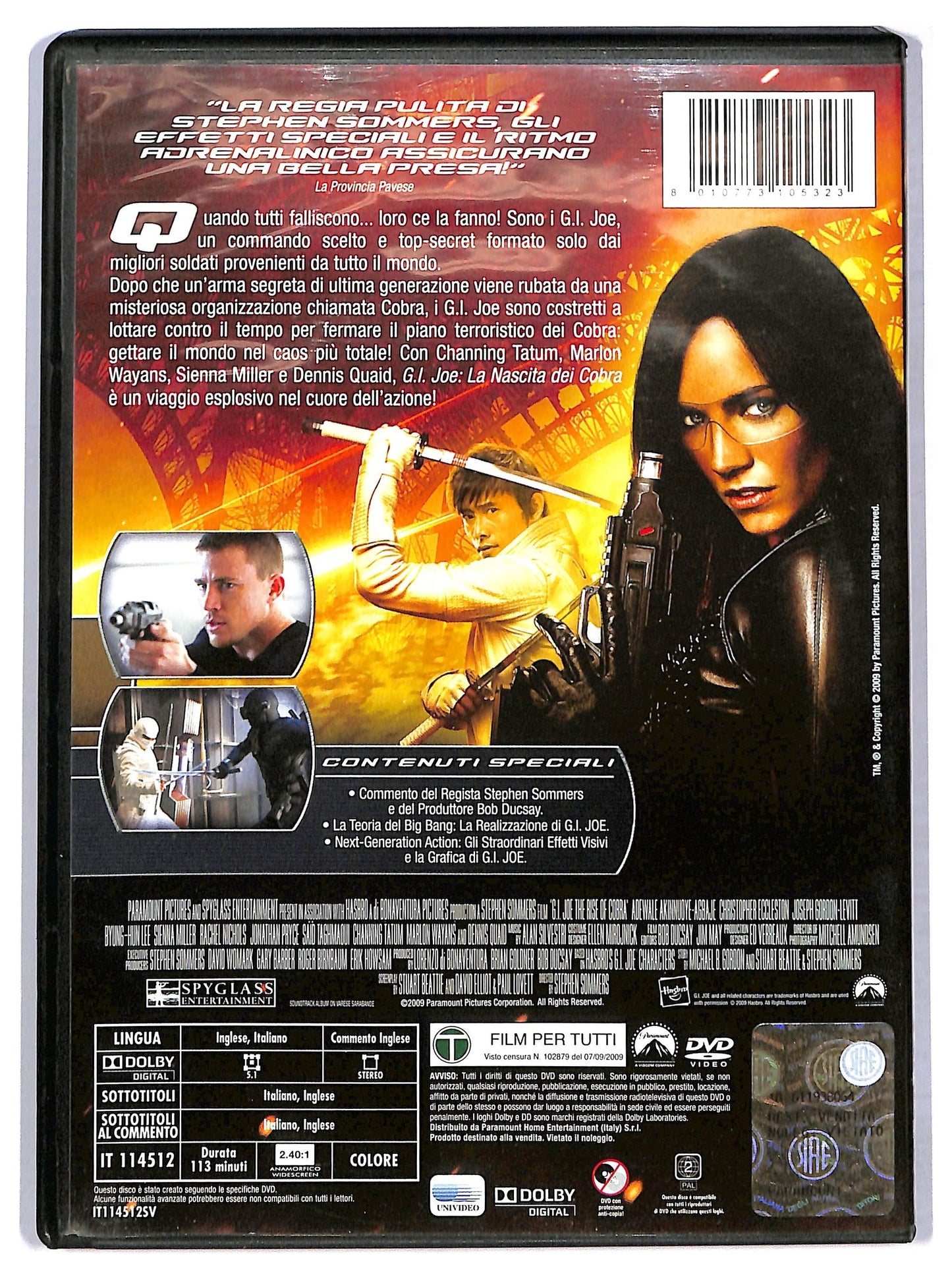 EBOND g.i. joe - la nascita dei cobra DVD D786643