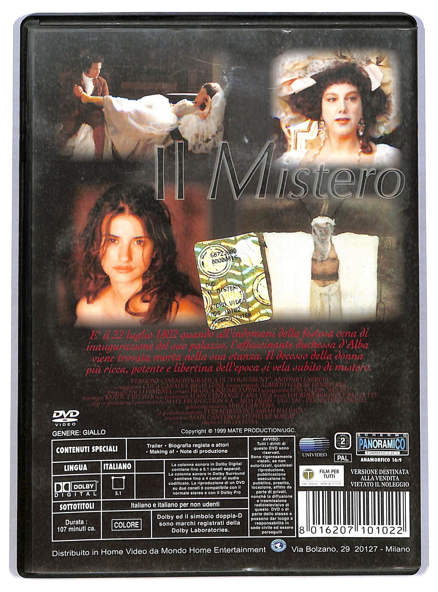 EBOND Il mistero DVD D786706