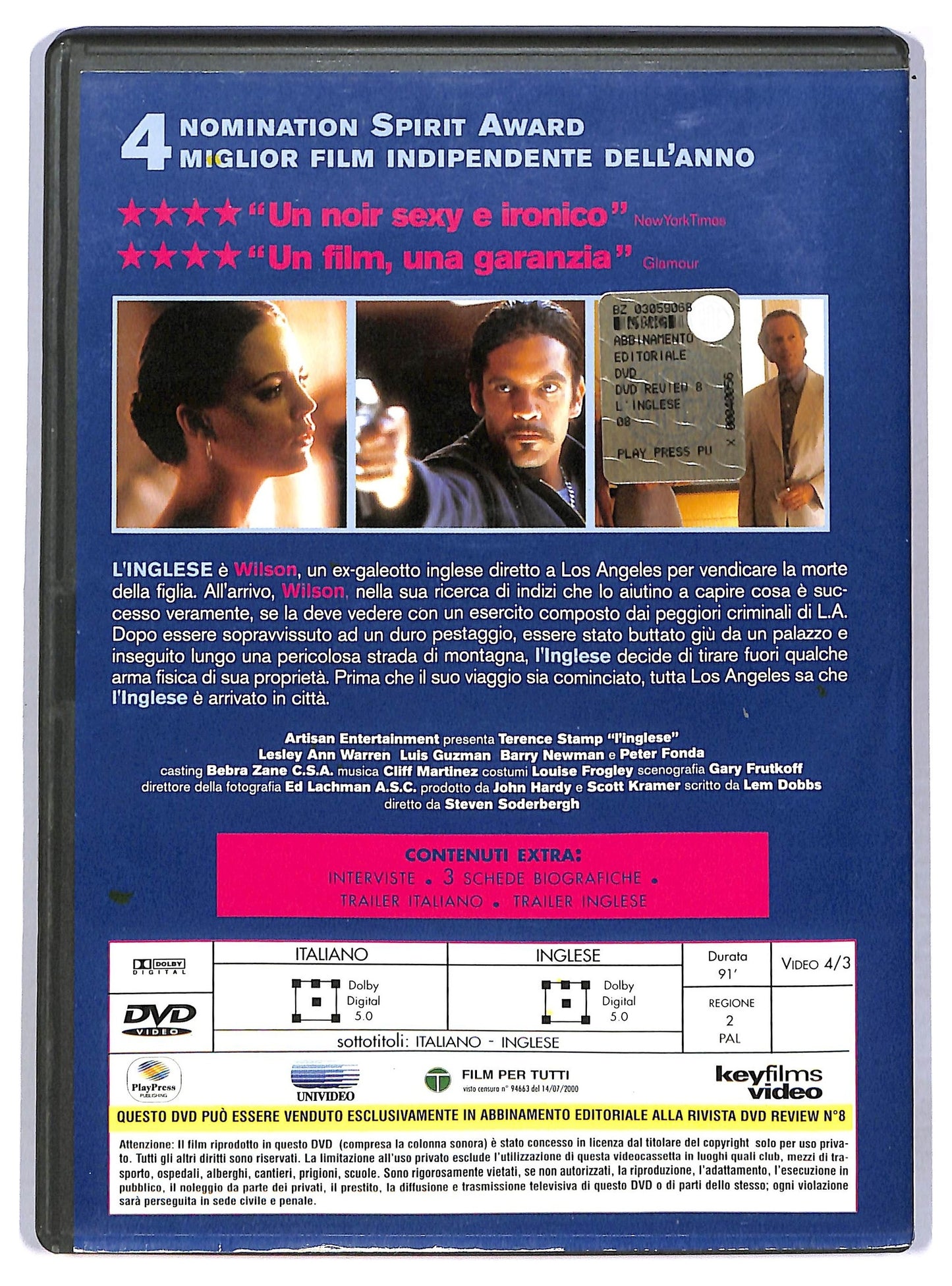 EBOND L'inglese - The Limey DVD  Editoriale D786712