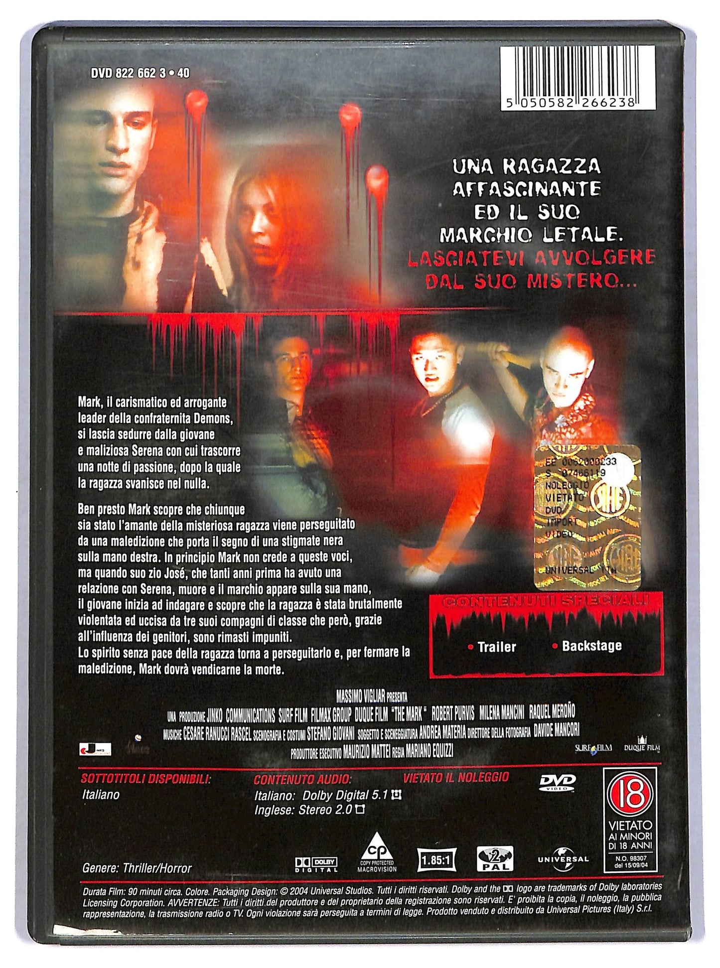 EBOND The mark - Il segno della vendetta DVD D786755