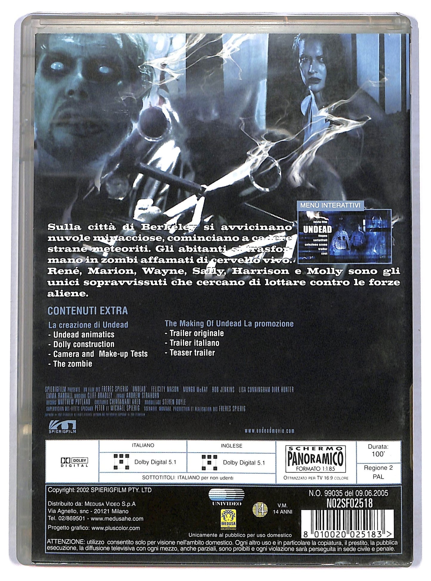 EBOND Undead DVD D786763