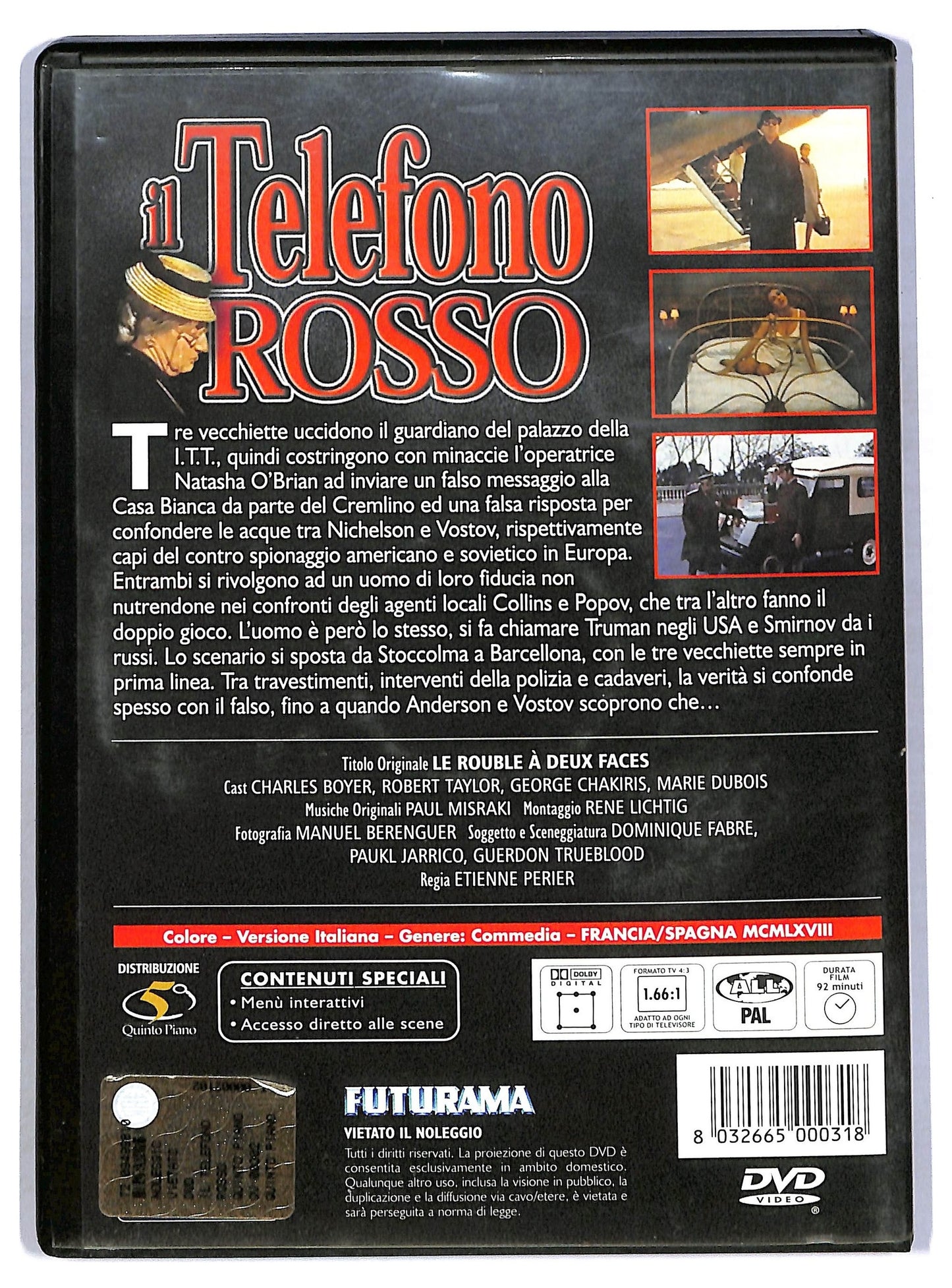 EBOND Il Telefono Rosso DVD D786852