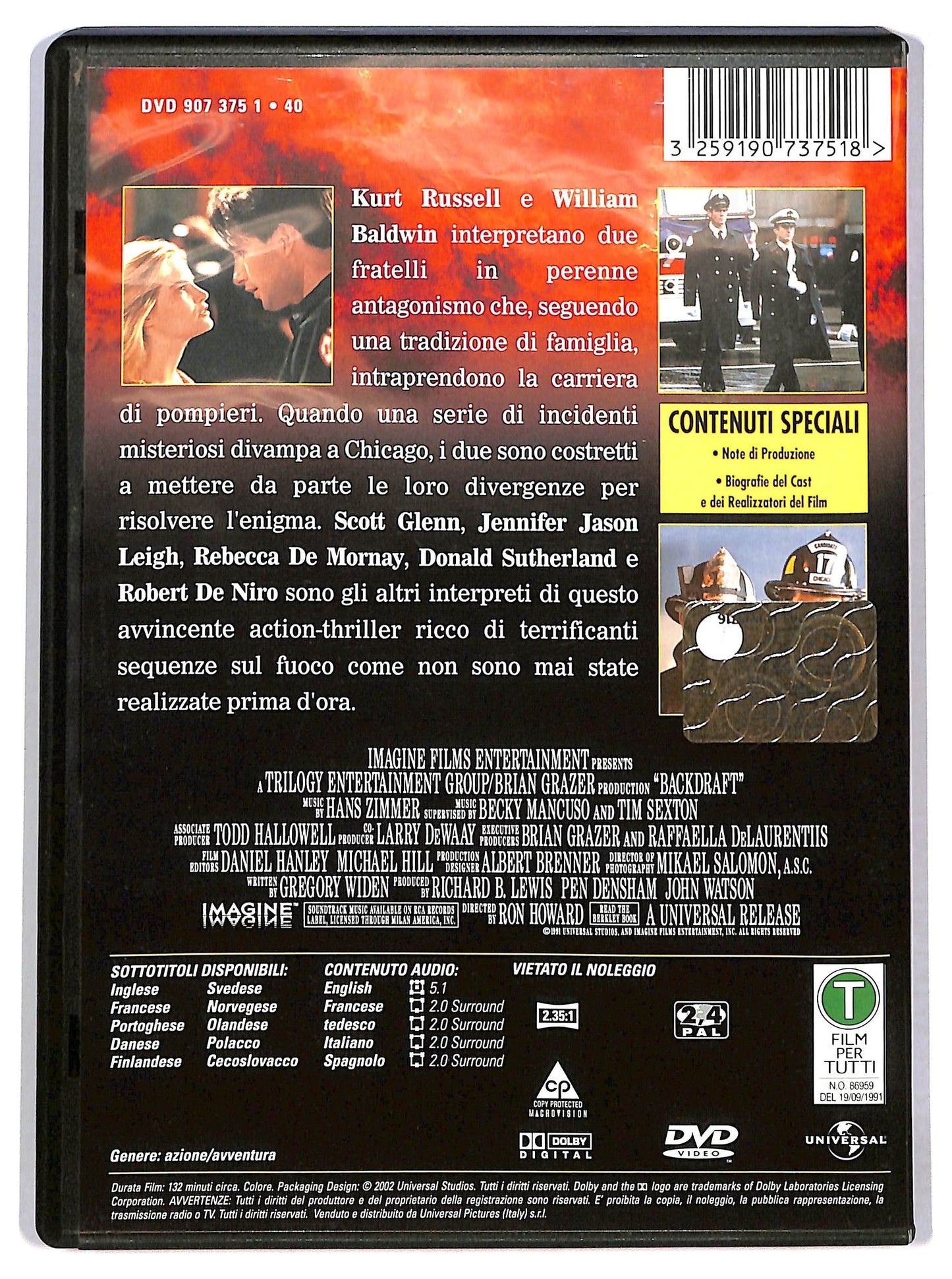 EBOND Fuoco assassino DVD D787123