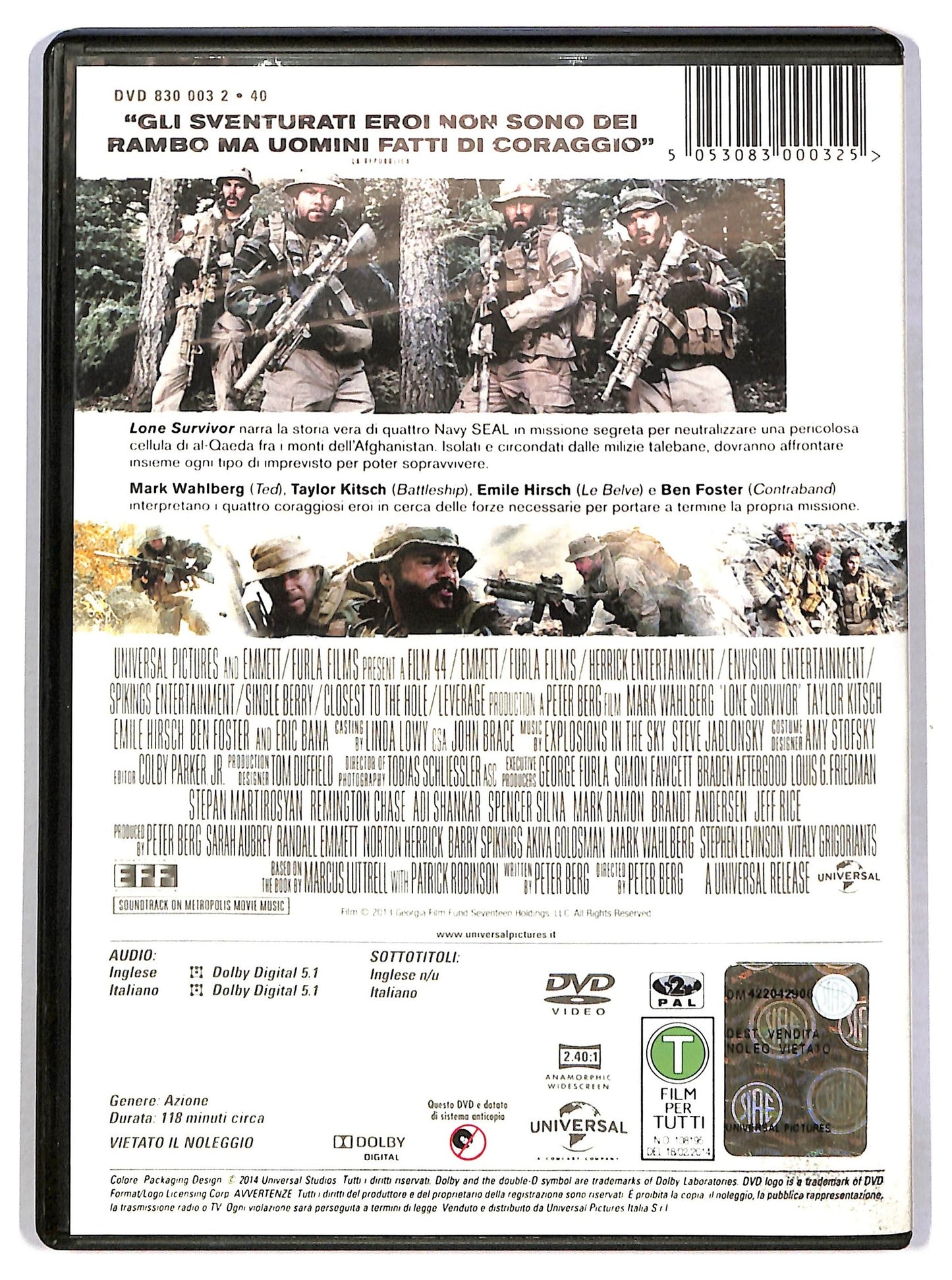 EBOND lone survivor DVD D787135