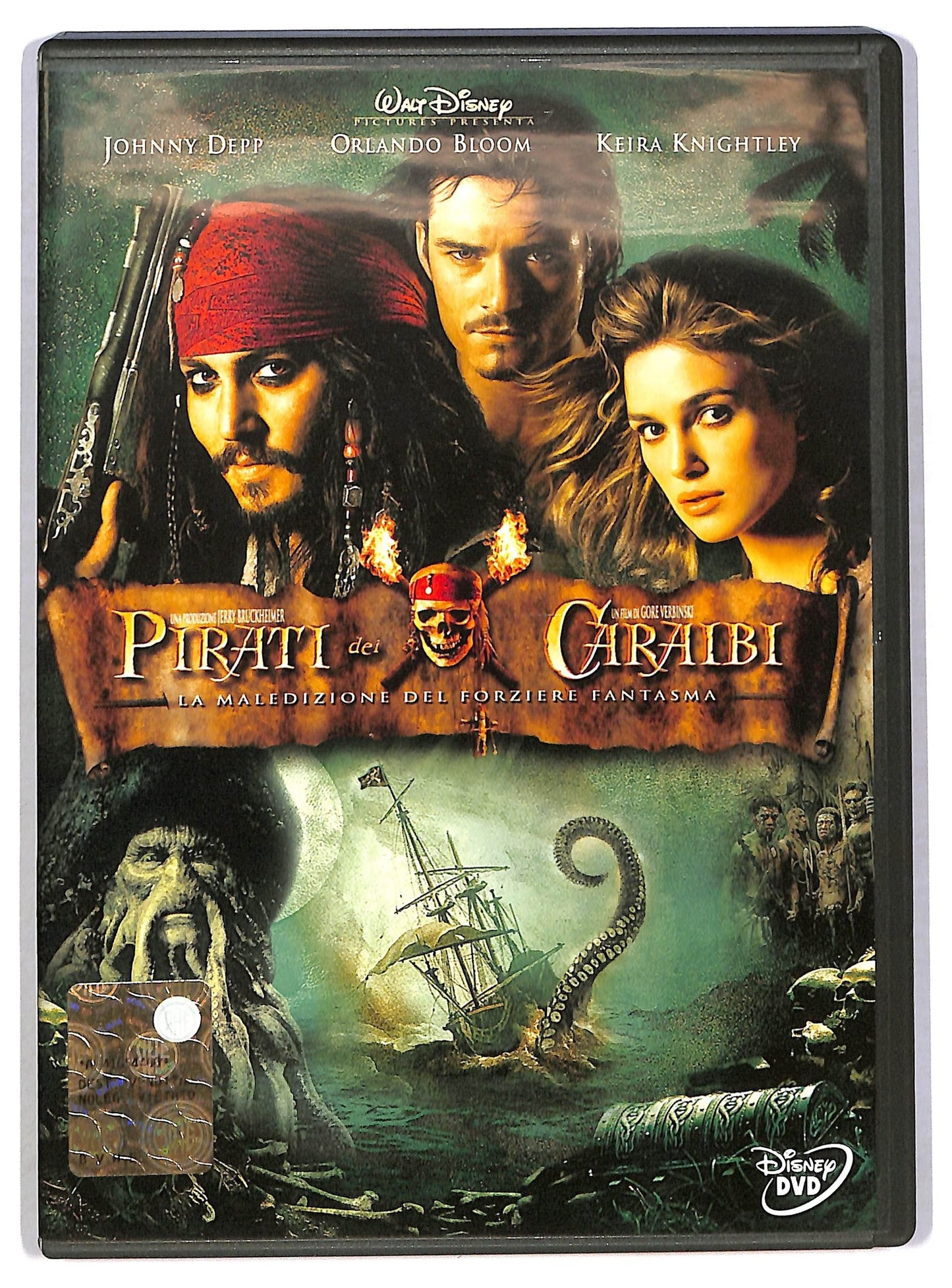 EBOND Pirati dei caraibi la maledizione del forziere fantasma DVD D787221
