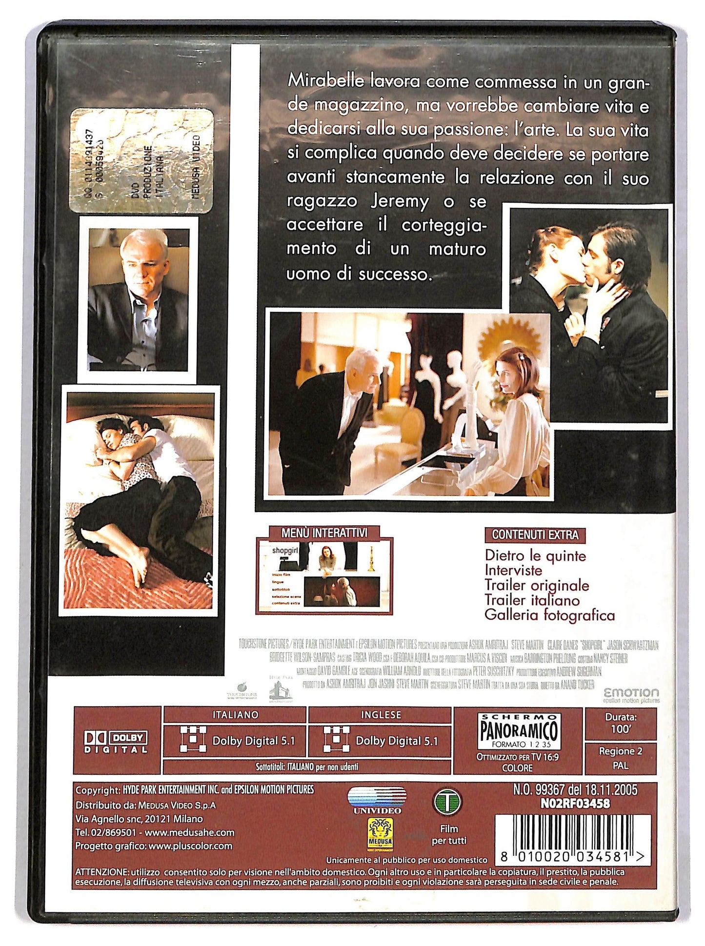 EBOND Shopgirl Noleggio DVD D787245
