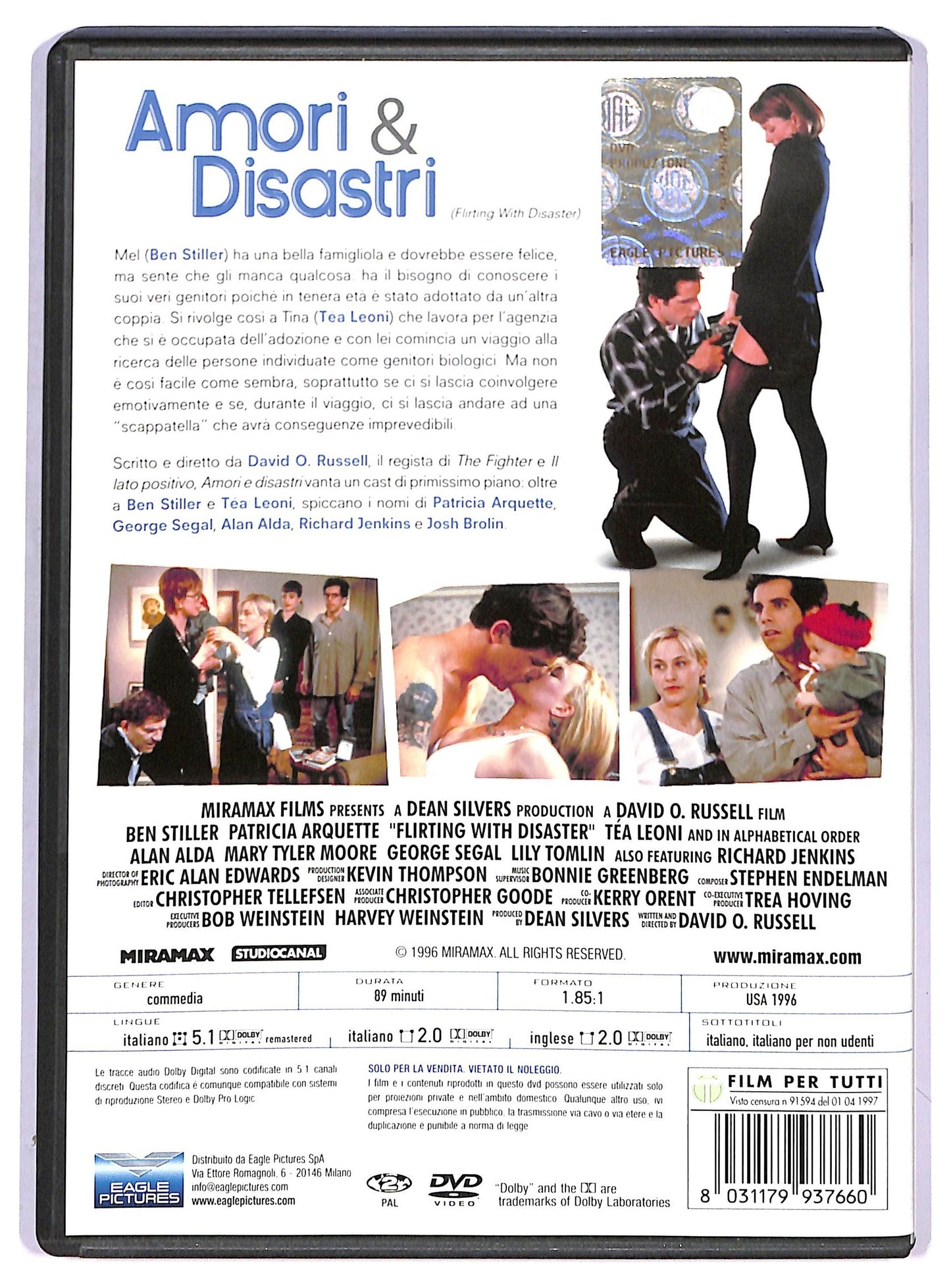 EBOND Amori & Disastri DVD D787341