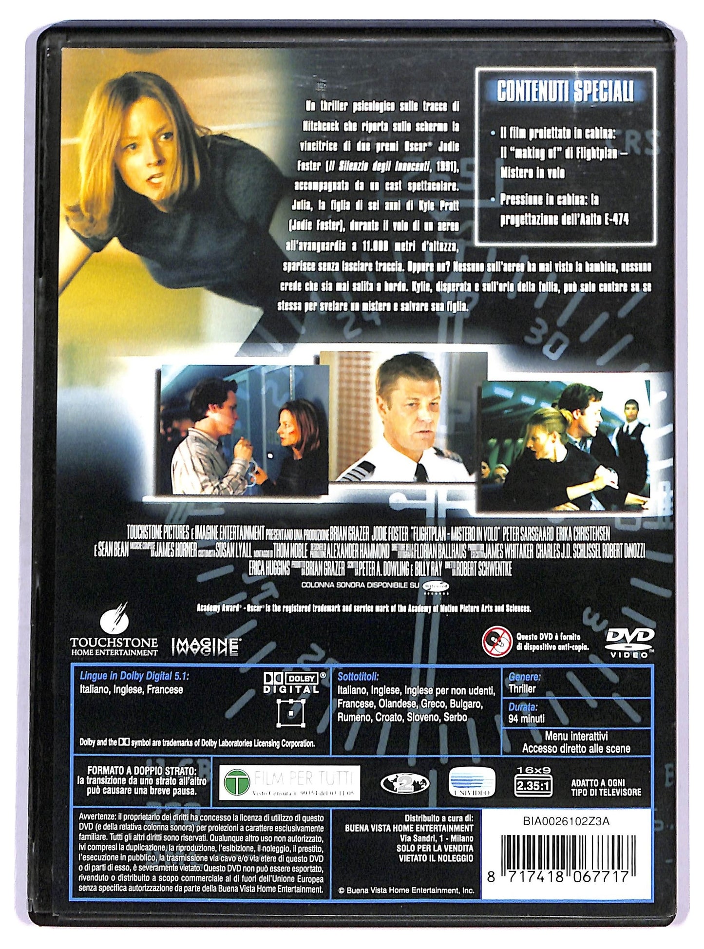 EBOND Flightplan - Mistero In Volo DVD D787361