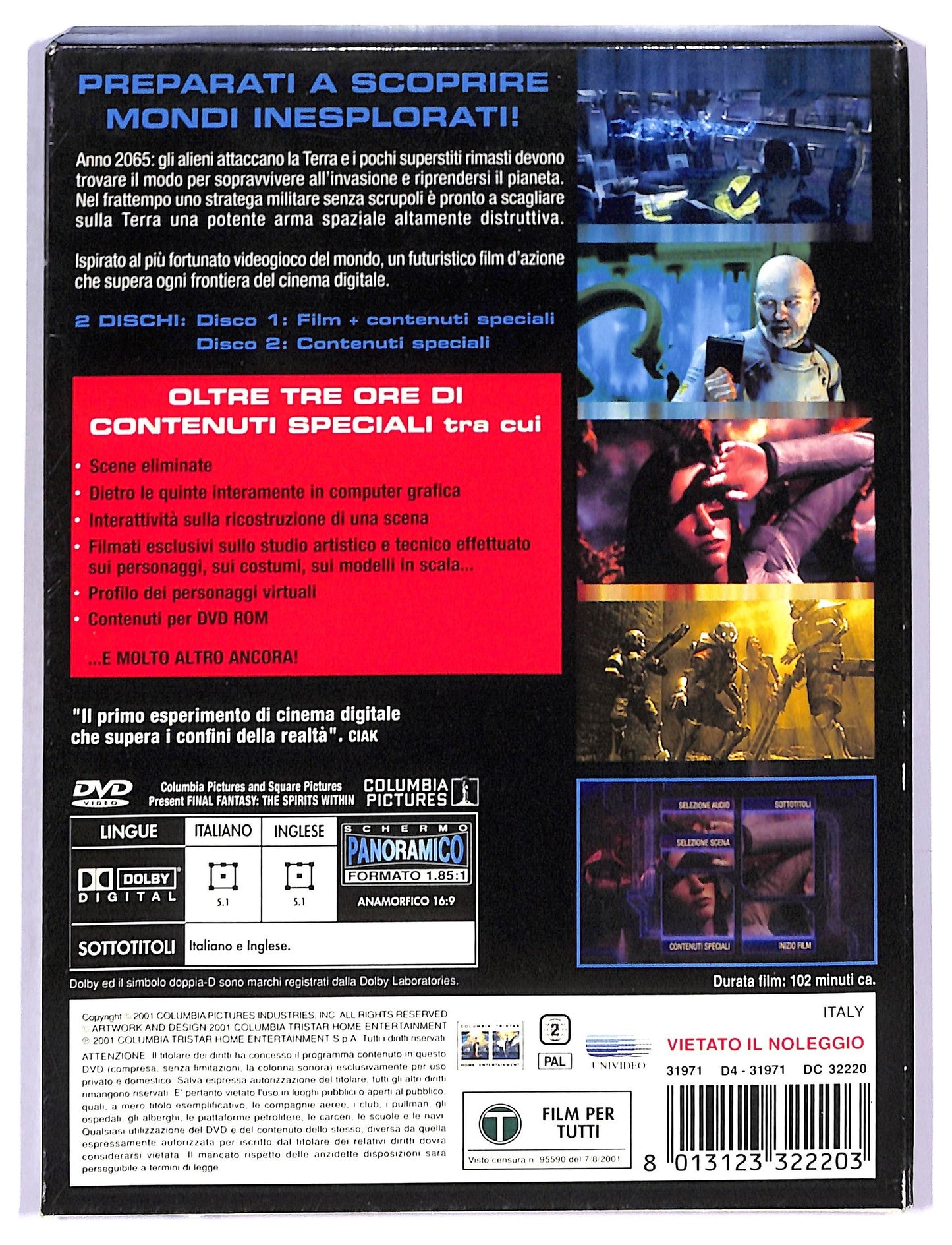 EBOND Final fantasy  DIGIPACK DVD D787362