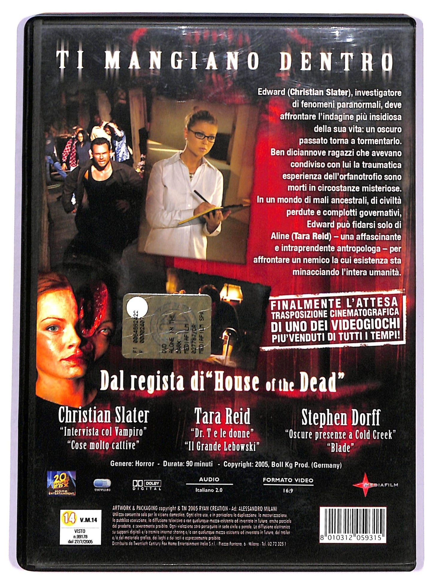 EBOND Alone in the Dark DVD D787509